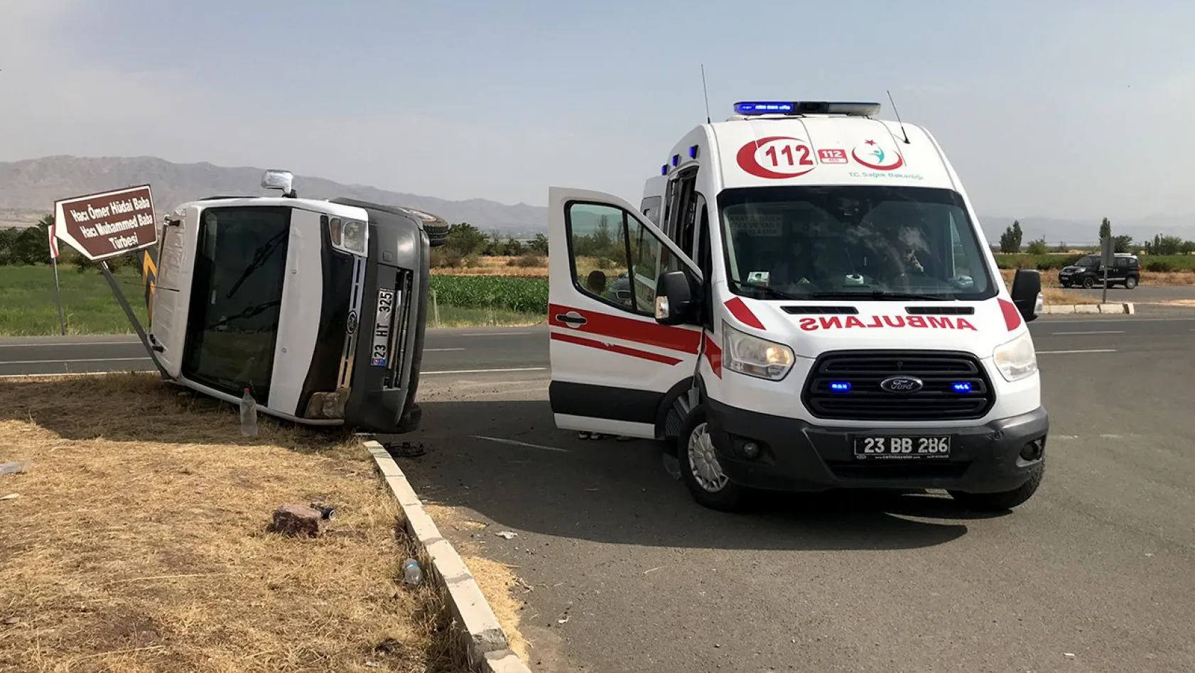 Elazığ - Bingöl karayolunda trafik kazası