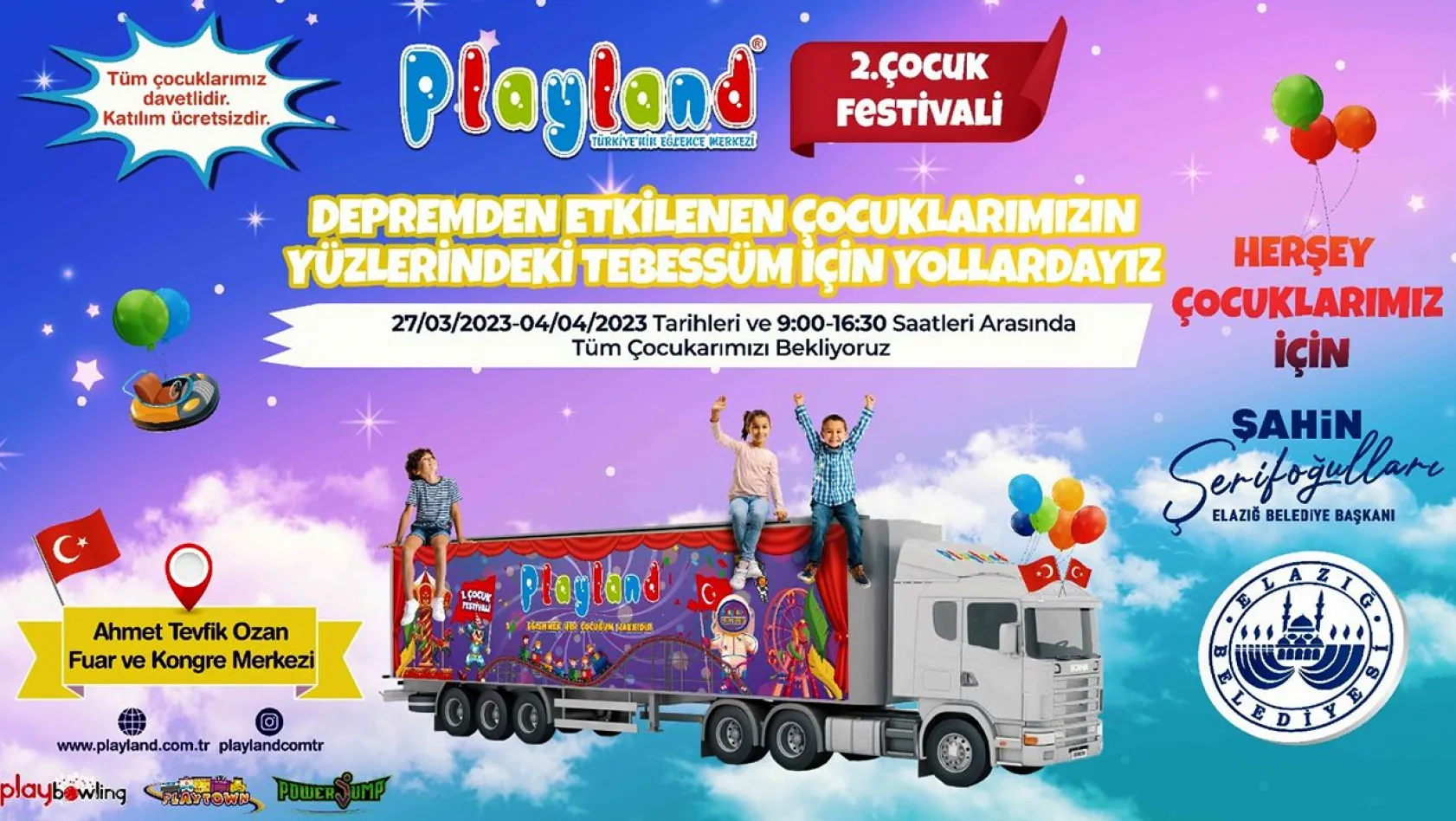 Elazığ'da 'Çocuk Festivali' düzenlenecek