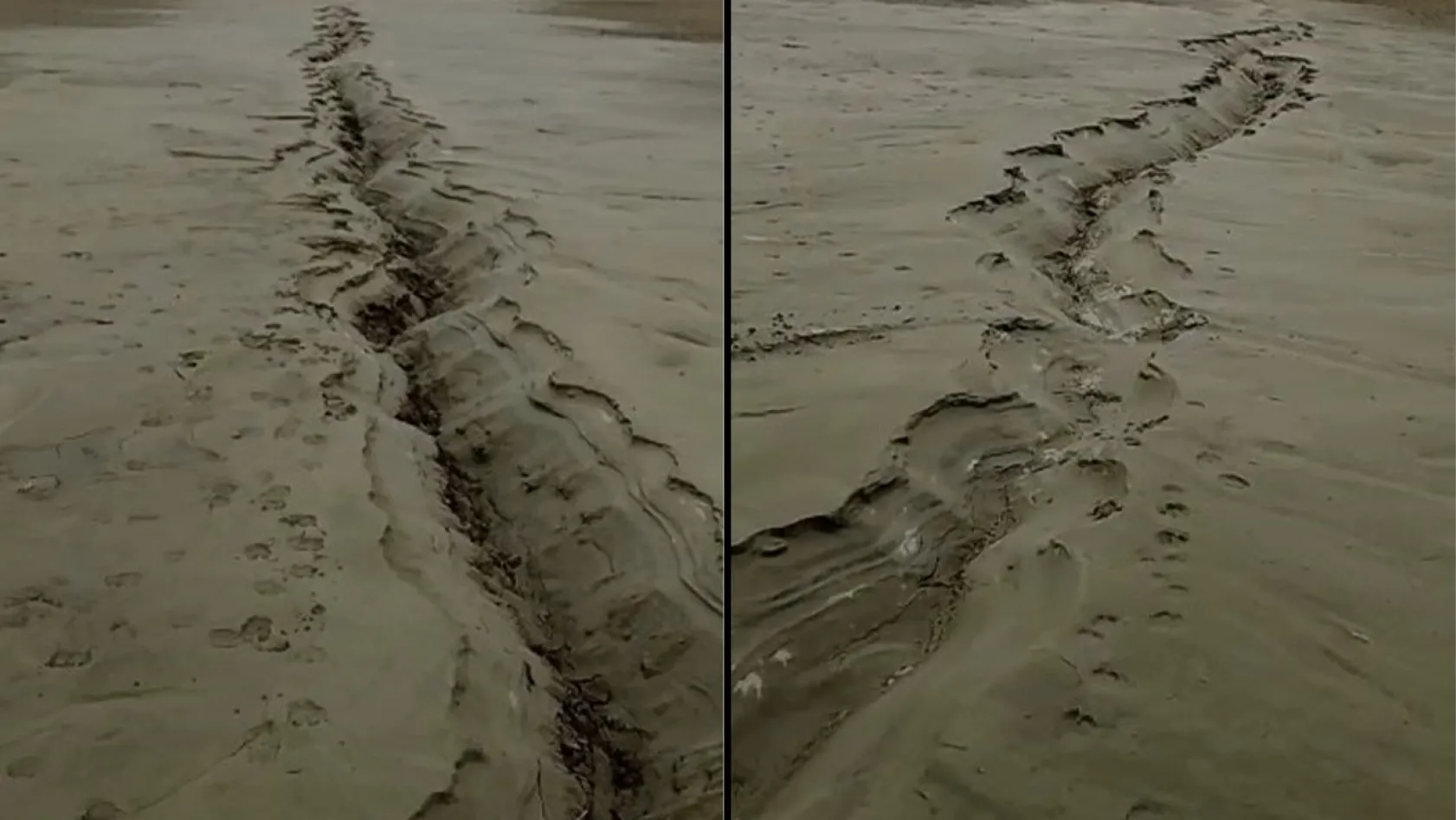 Elazığ'daki fay hattında zemin sıvılaşması görüldü