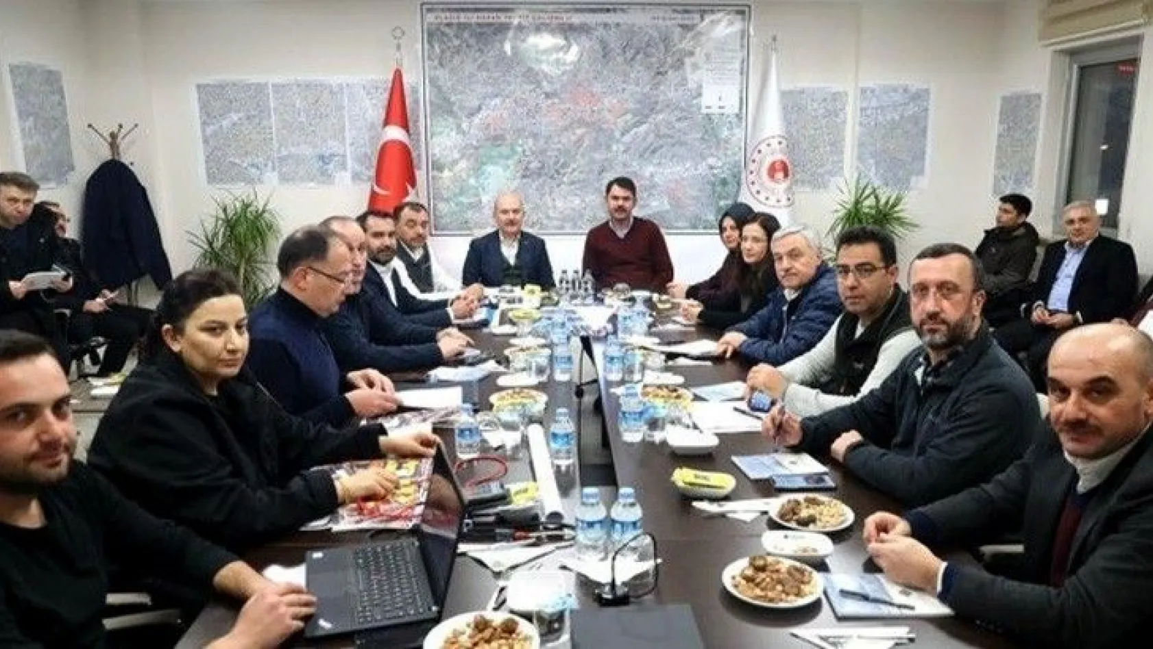 Elazığ'da Hasar Tespit ve Koordinasyon Toplantısı