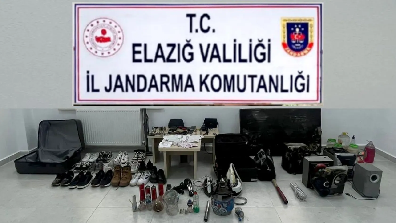 Elazığ'da hırsızlık şüphelisi iki kişi tutuklandı