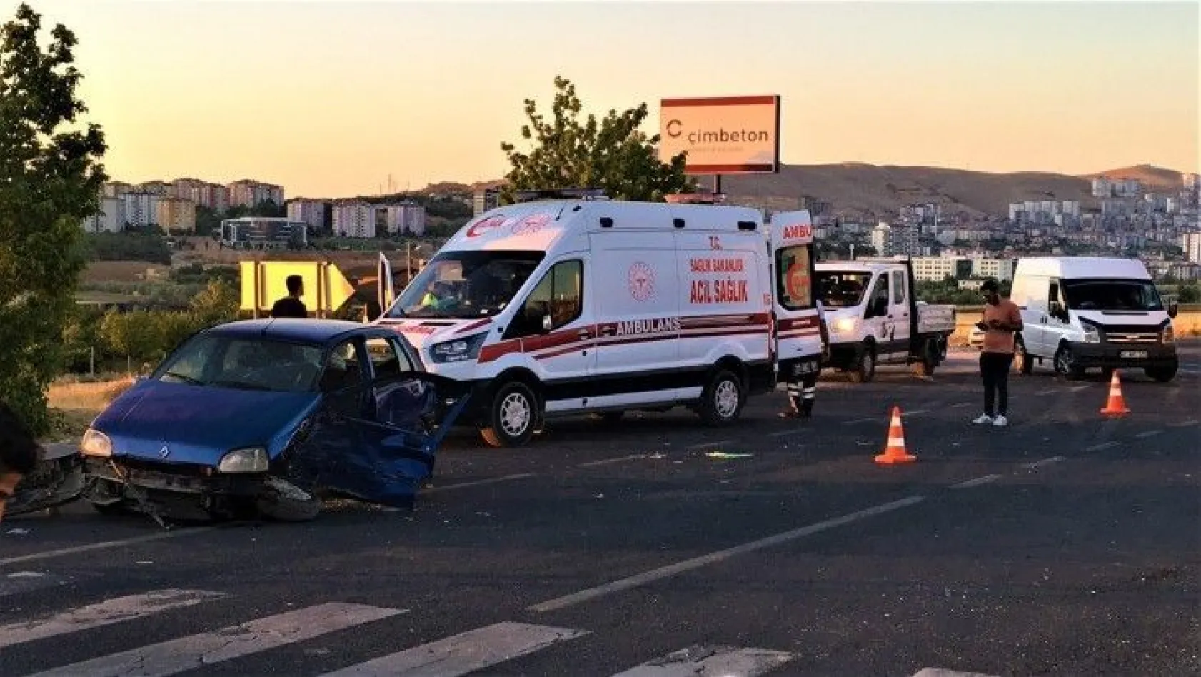 Feci kazada 9 kişi yaralandı