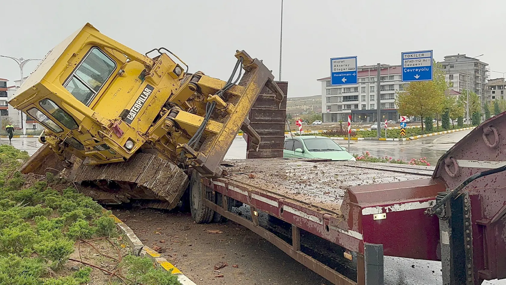 Elazığ'da ilginç kaza
