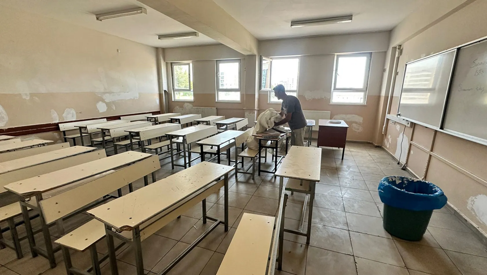 Elazığ'da okullar yeni eğitim öğretim yılına hazırlanıyor