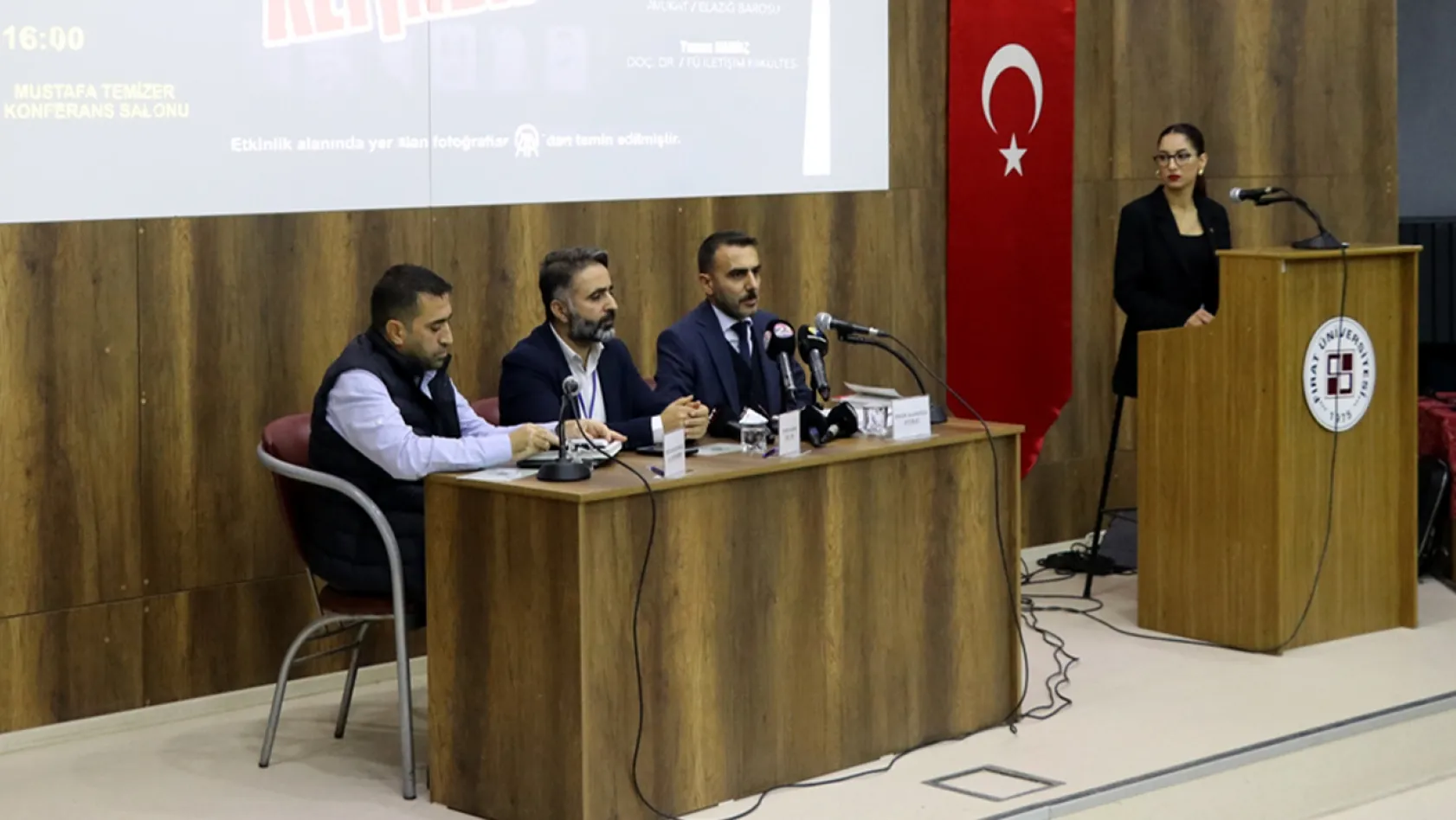 Elazığ'da 'Soykırımla Yüzleşmek, Gazeteciler Saldırı Altında' paneli