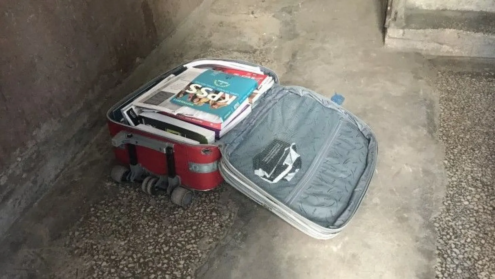 Elazığ'da şüpheli bavul alarmı!