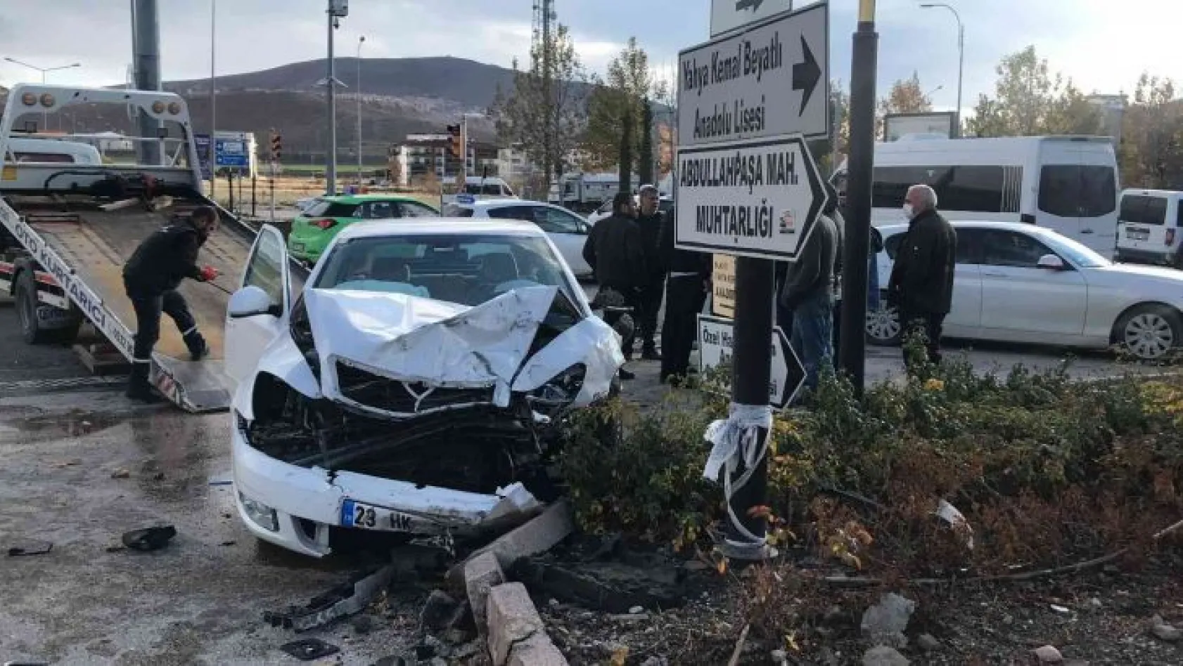 Elazığ'da korkunç trafik kazası