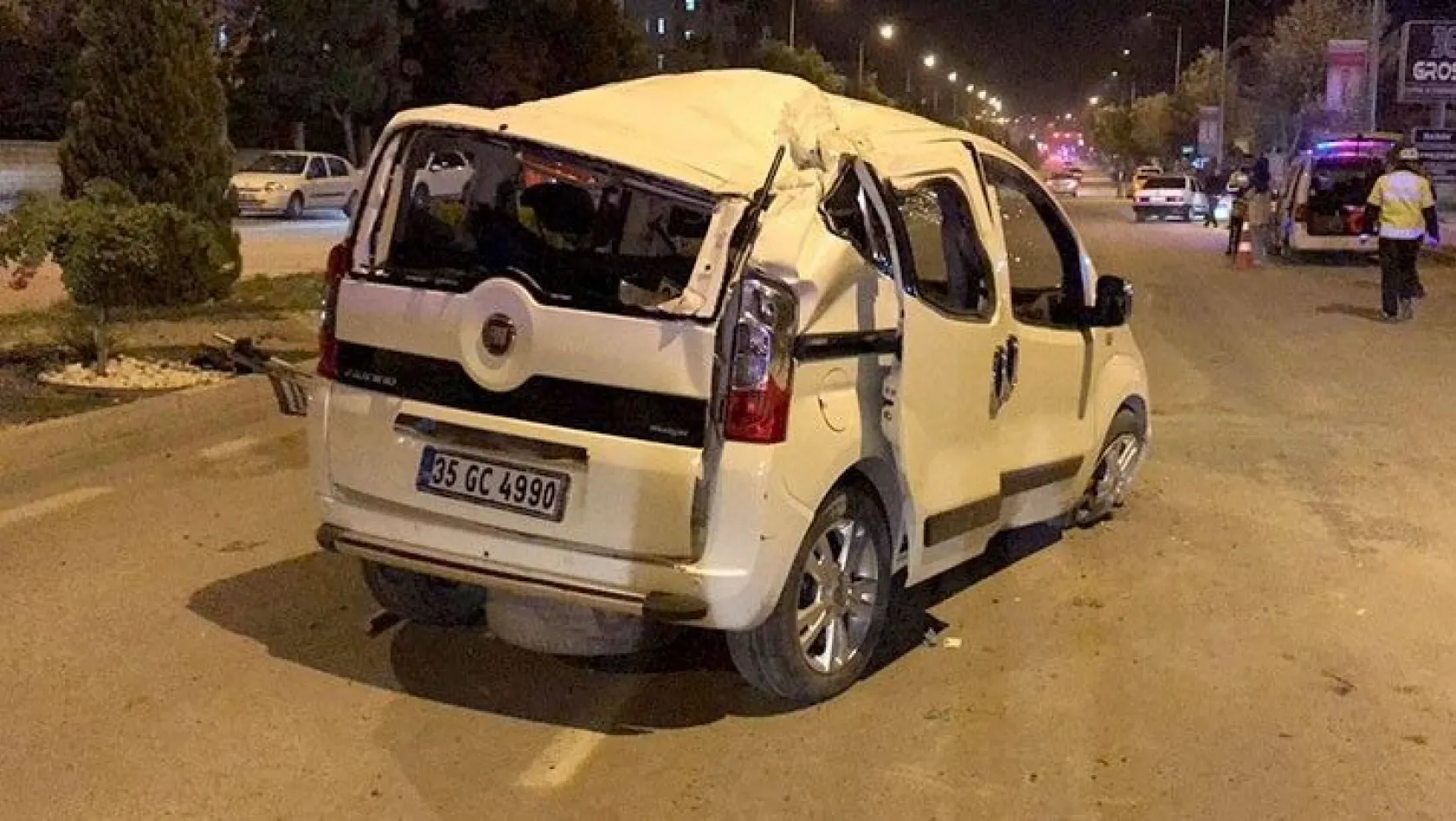 Elazığ'da trafik kazası! Yaralılar var...