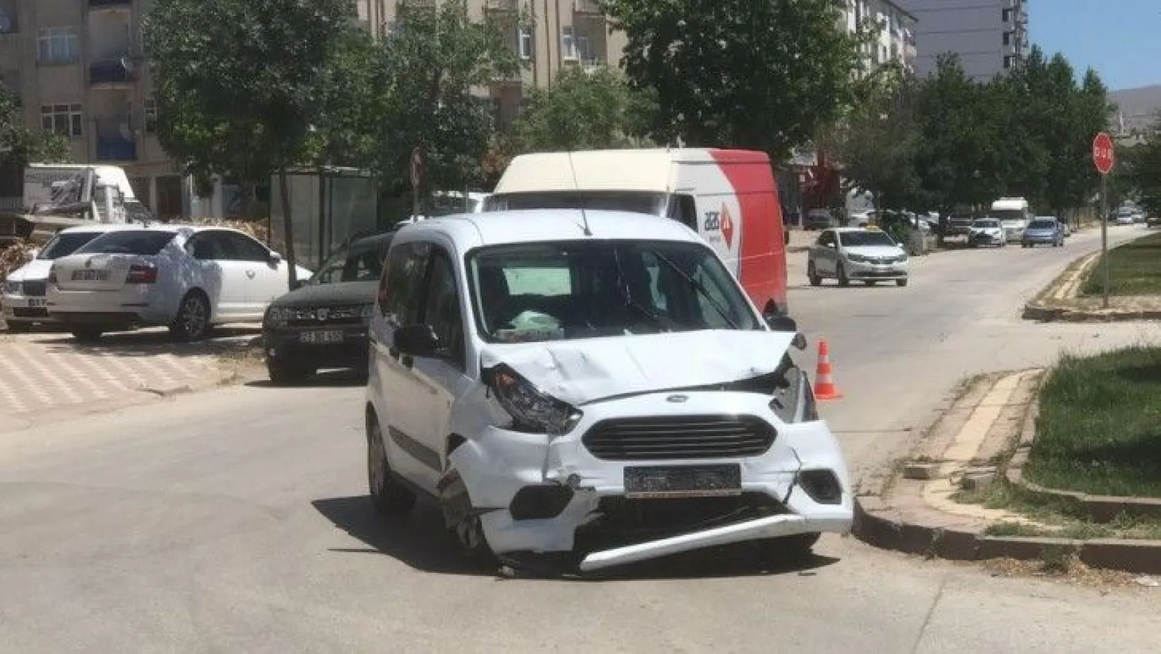 Elazığ'da trafik kazası...