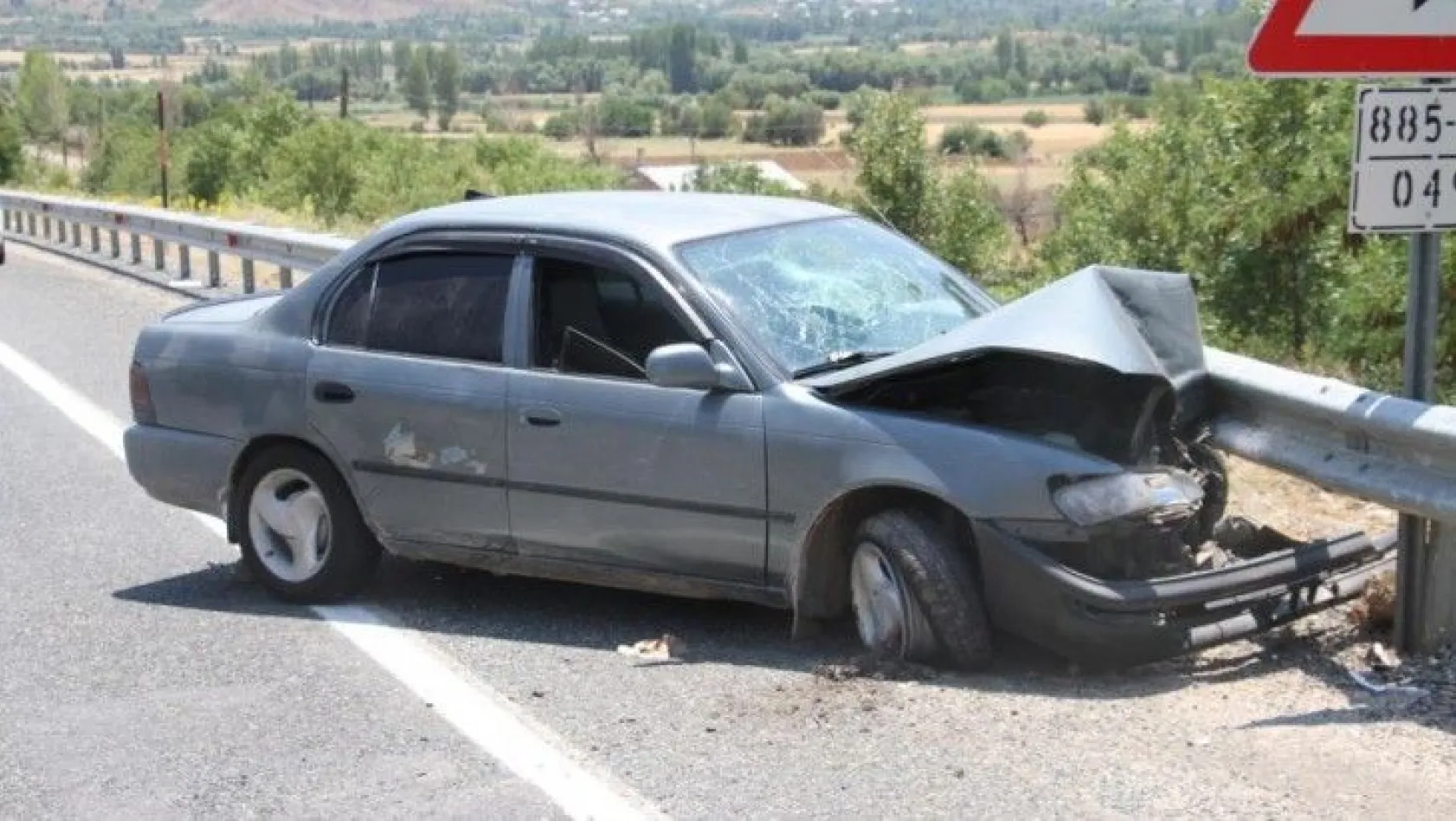 Elazığ- Diyarbakır karayolunda trafik kazası