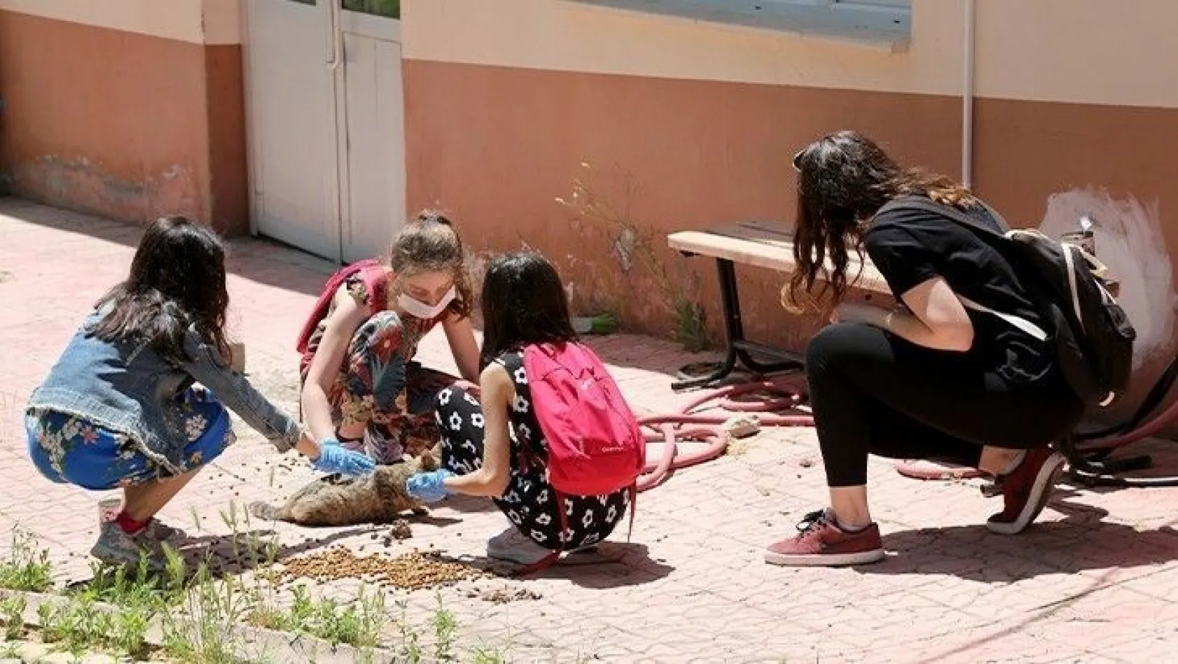 Elazığ'da çocuklar ikinci kez sokağa çıktı