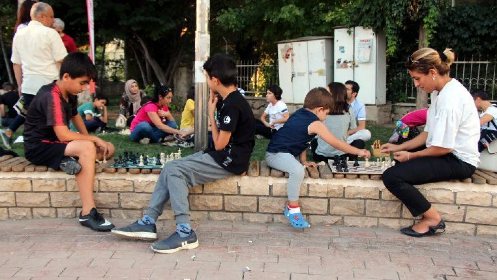 Elazığ'da 'sokakta satranç var' etkinliği