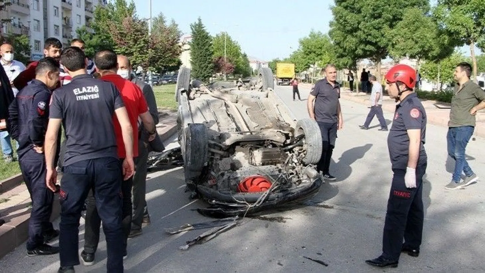 Elazığ'da trafik kazaları...