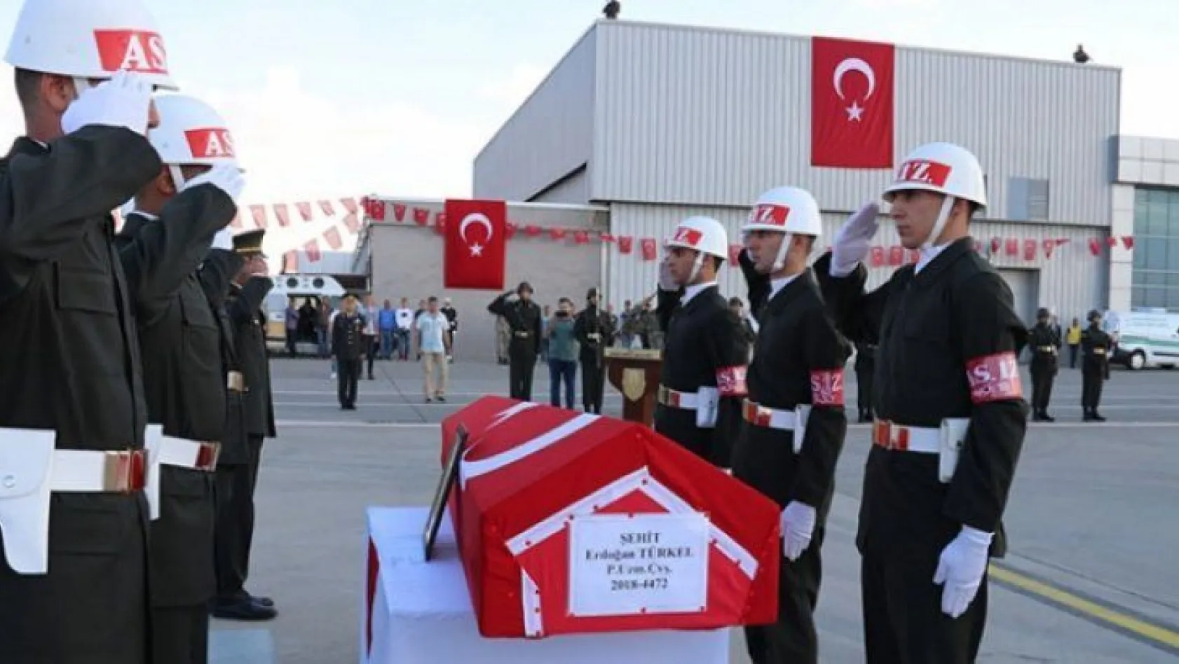 Elazığ'lı Şehit Erdoğan Türkel için tören düzenlendi
