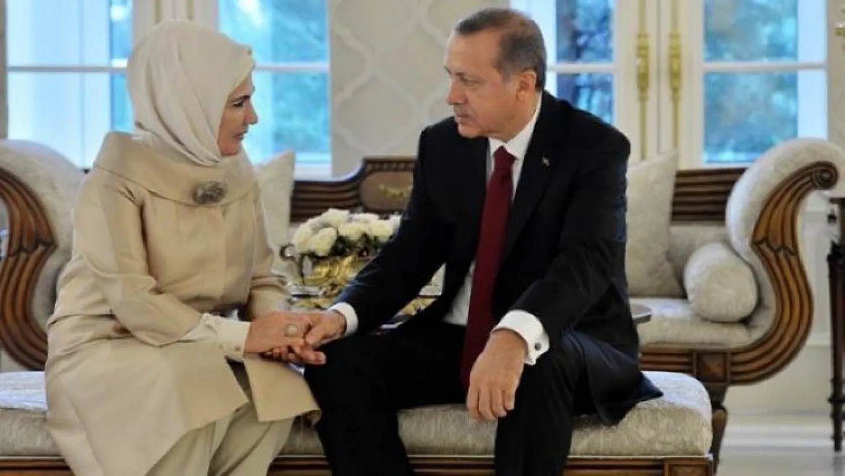 Emine Erdoğan eşinin doğum gününü unutmadı