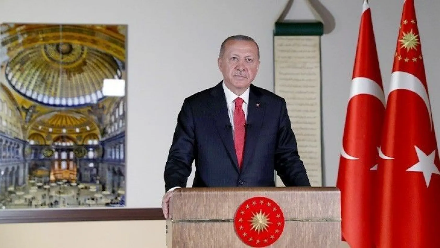 Erdoğan açıkladı! Ayasofya'da ilk namaz ne zaman kılınacak?