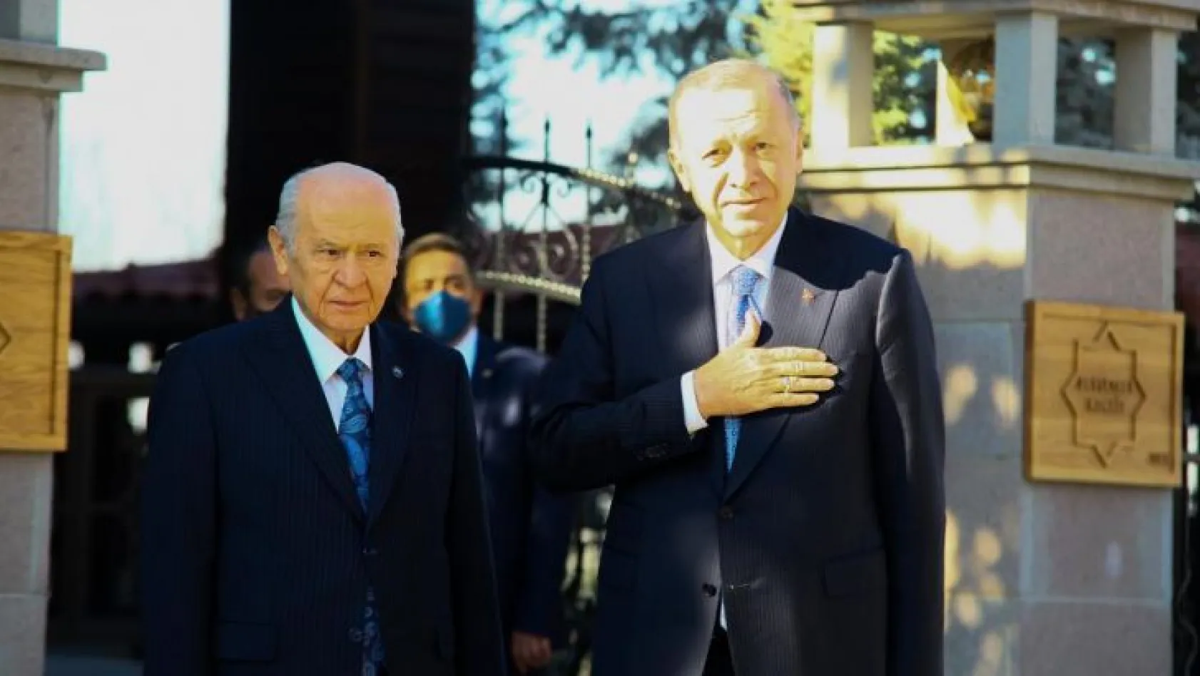 Erdoğan'dan Bahçeli'ye ziyaret