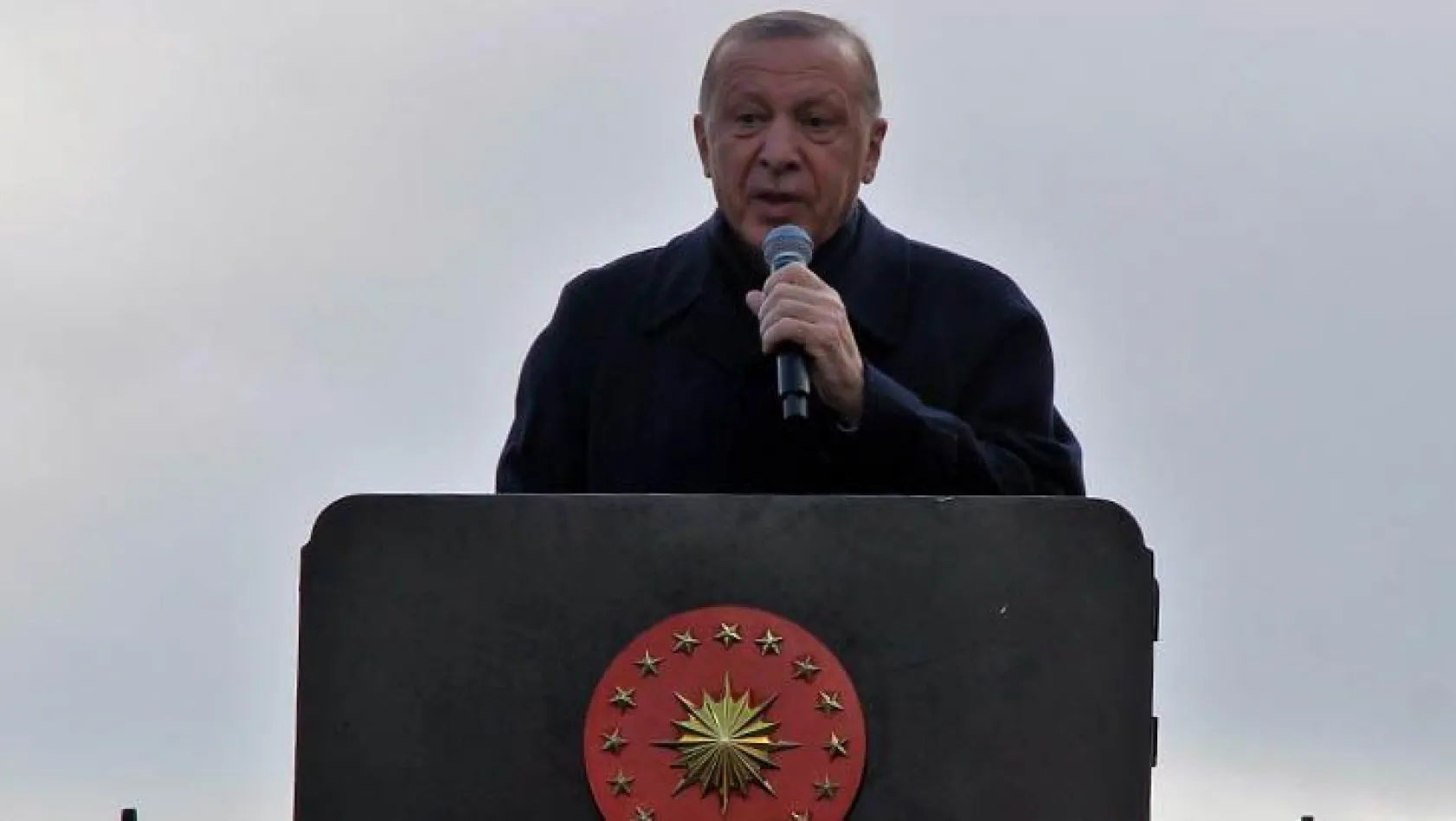 Erdoğan'dan 'biz yaptık' çıkışı