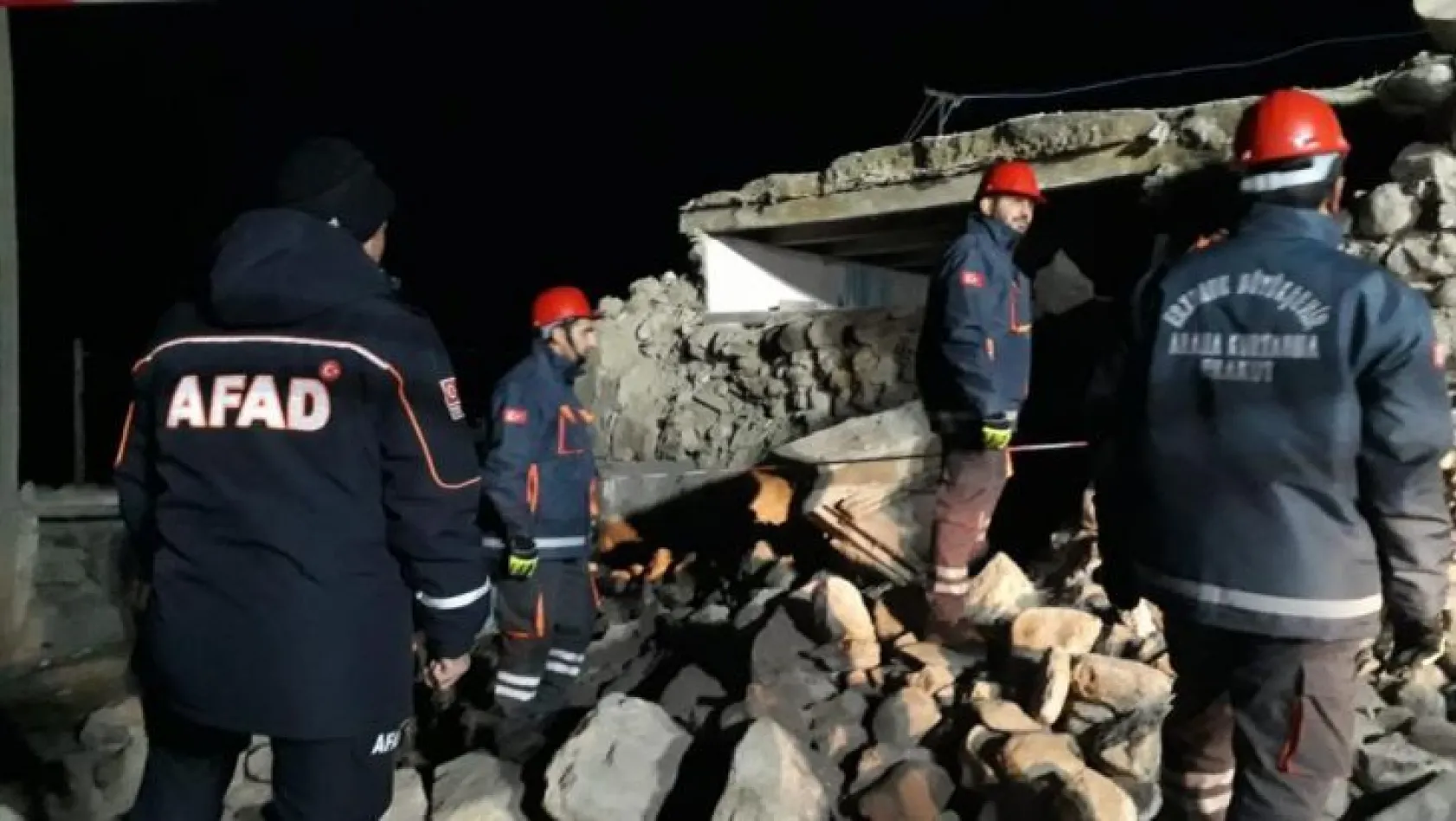 Erzurum'da 45 evde ağır hasar oluştu
