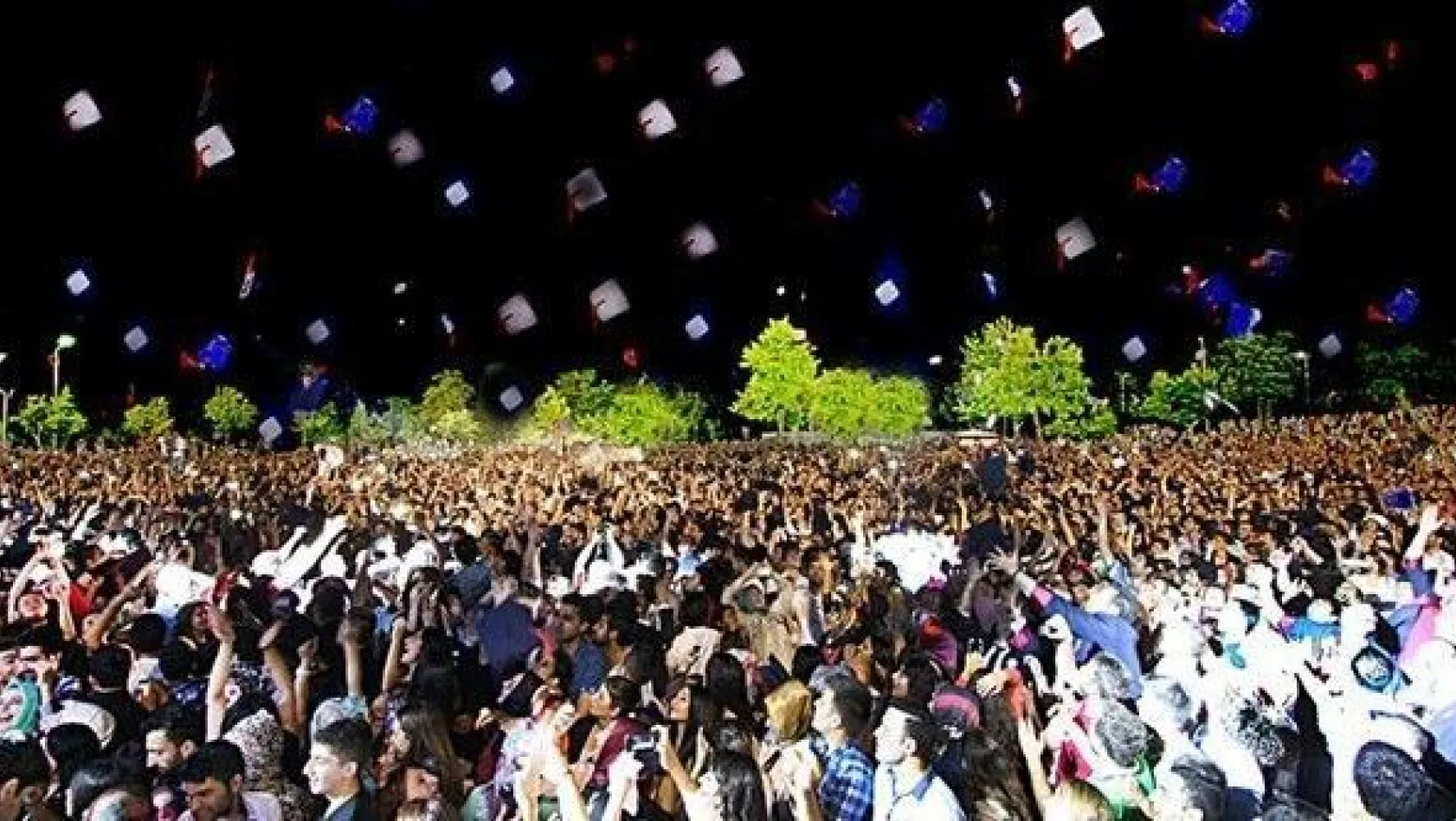 F.Ü'de 4.500 Öğrenci mezun oldu