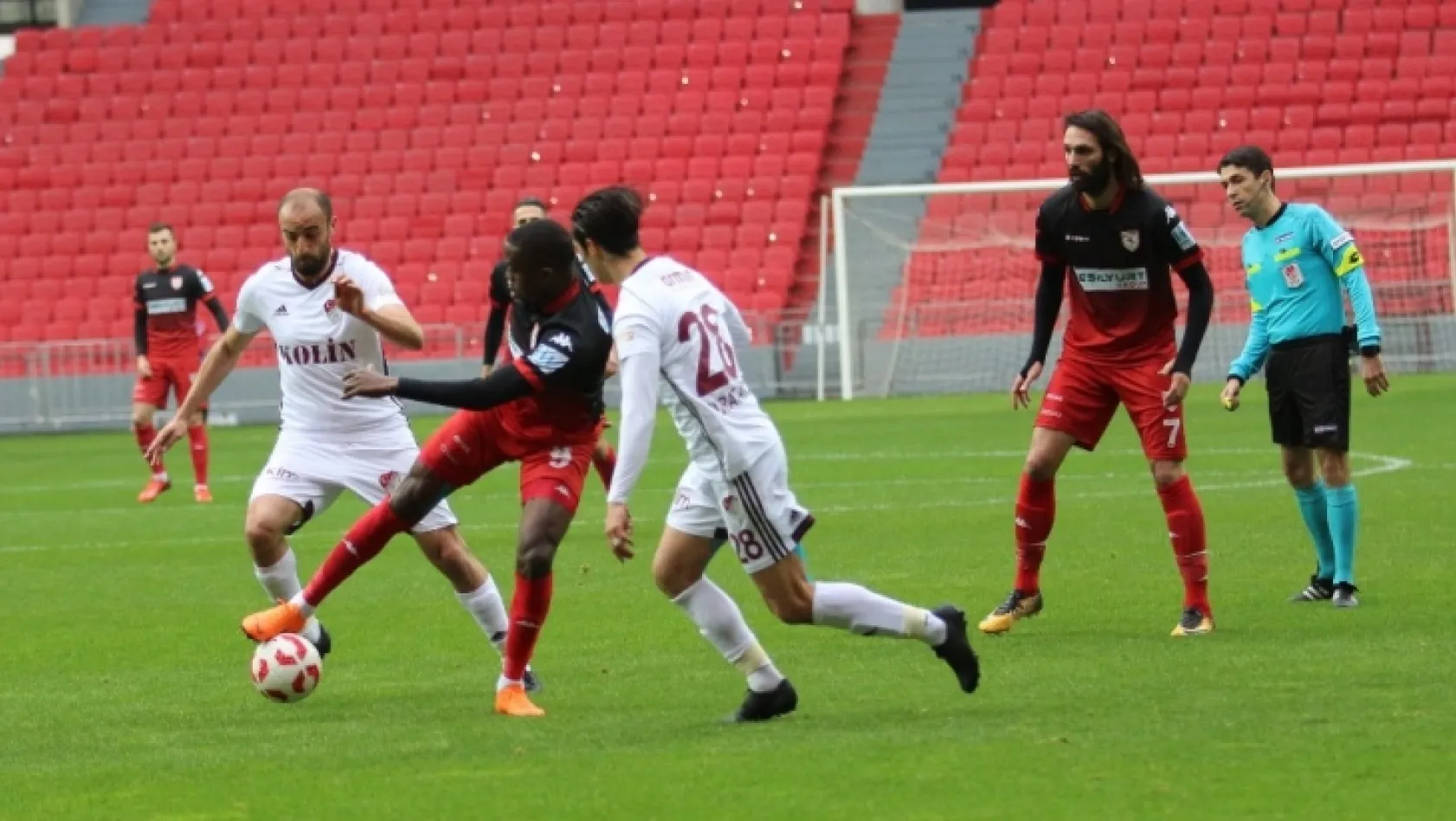 Samsunspor - Tetiş Yapı Elazığspor maçından fotoğraflar