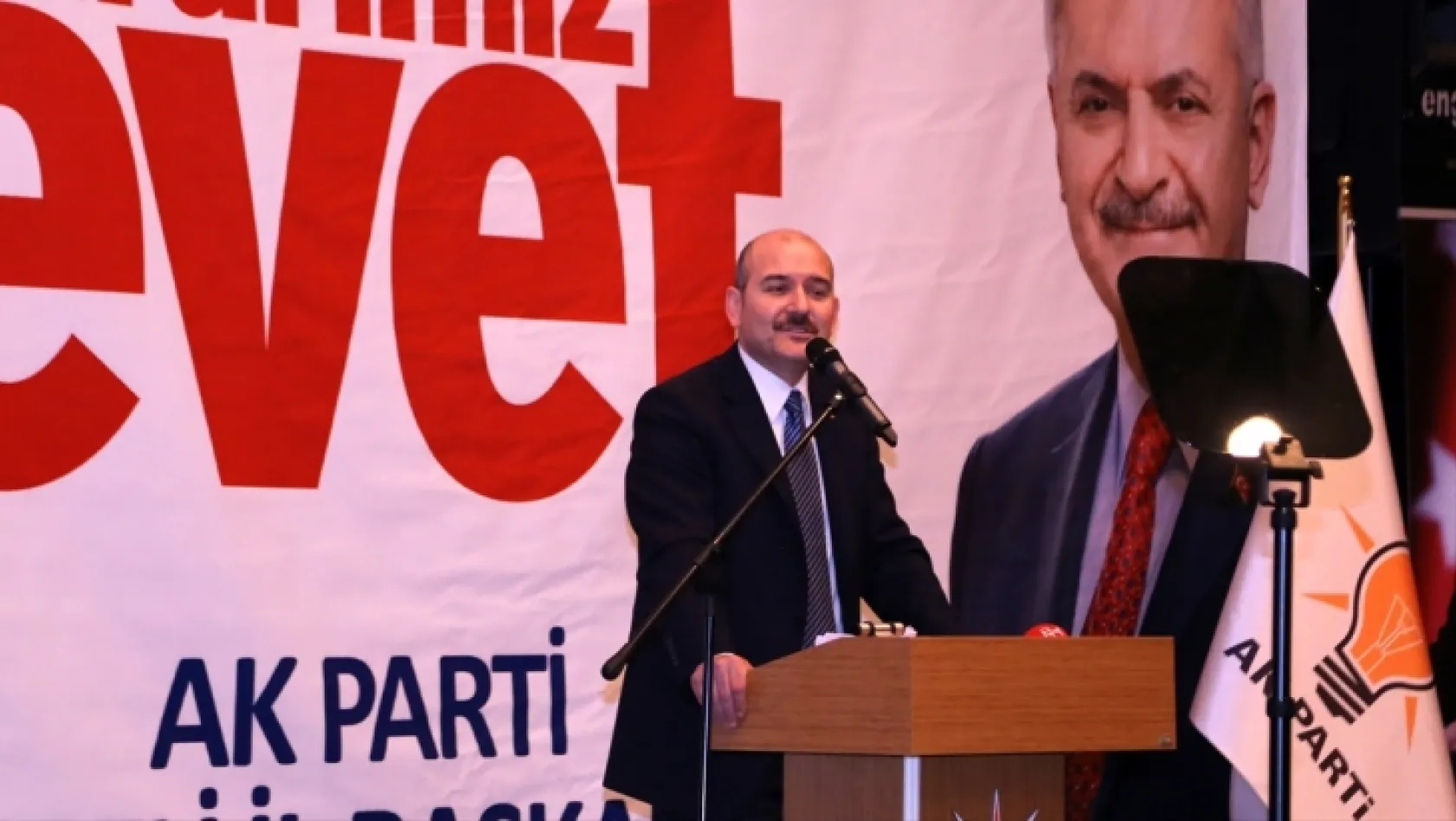 İçişleri Bakanı Süleyman Soylu Tunceli'de