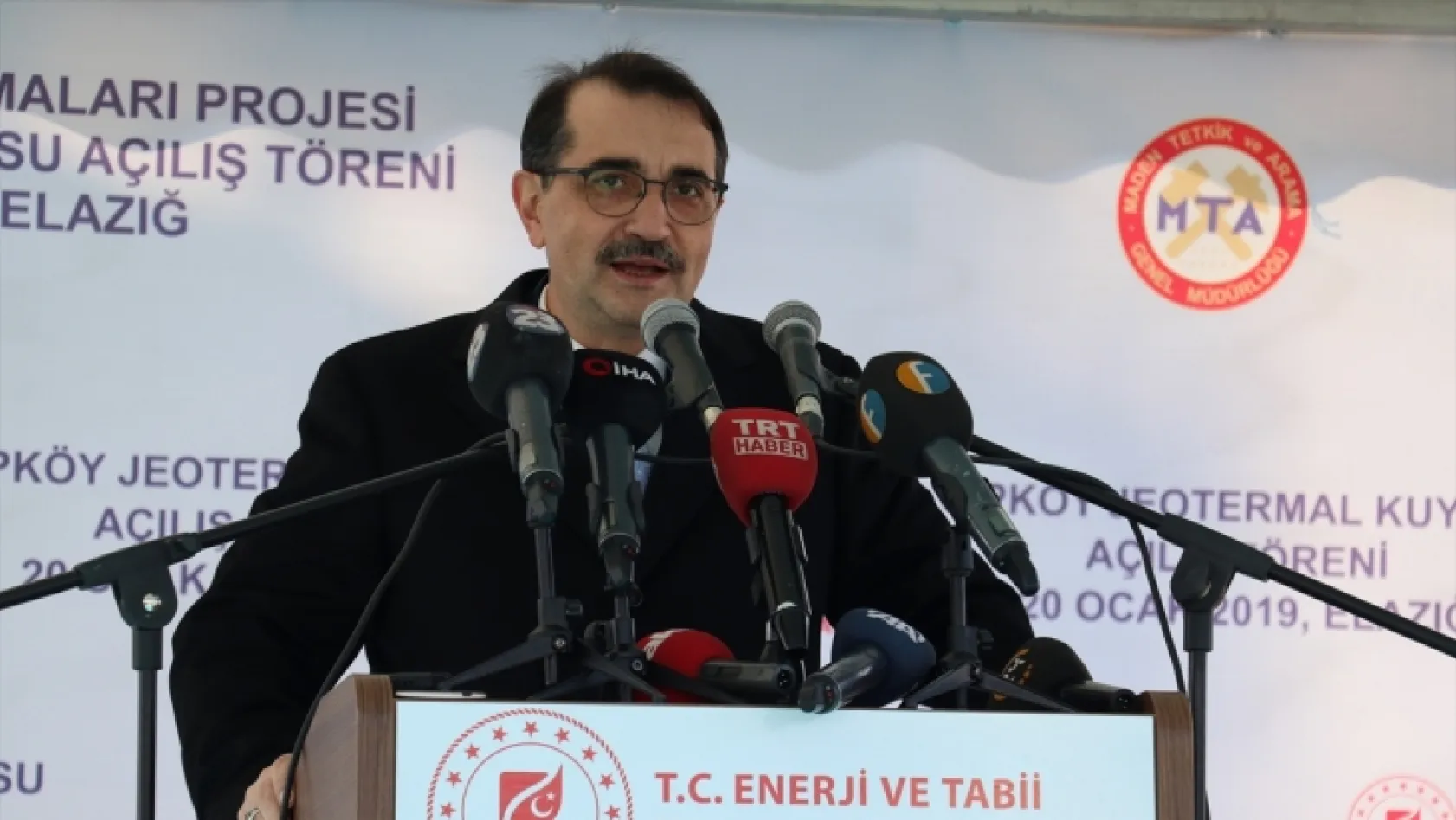 Enerji ve Tabii Kaynaklar Bakanı Dönmez, Elazığ'da