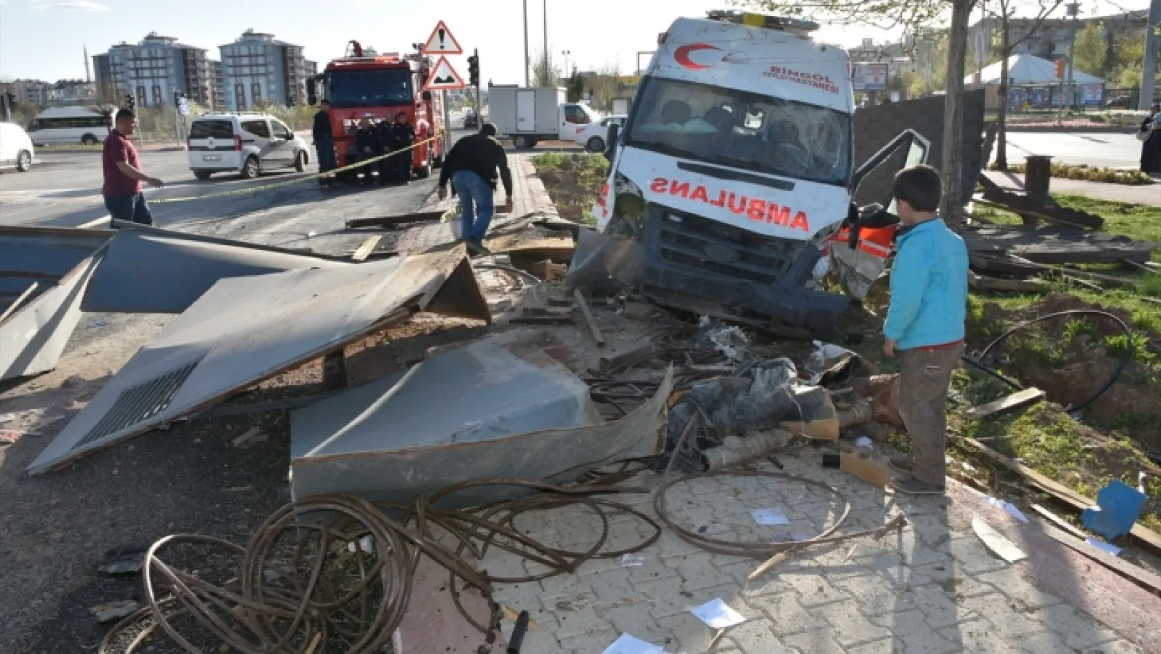 Elazığ'da trafik kazası! 7 yaralı