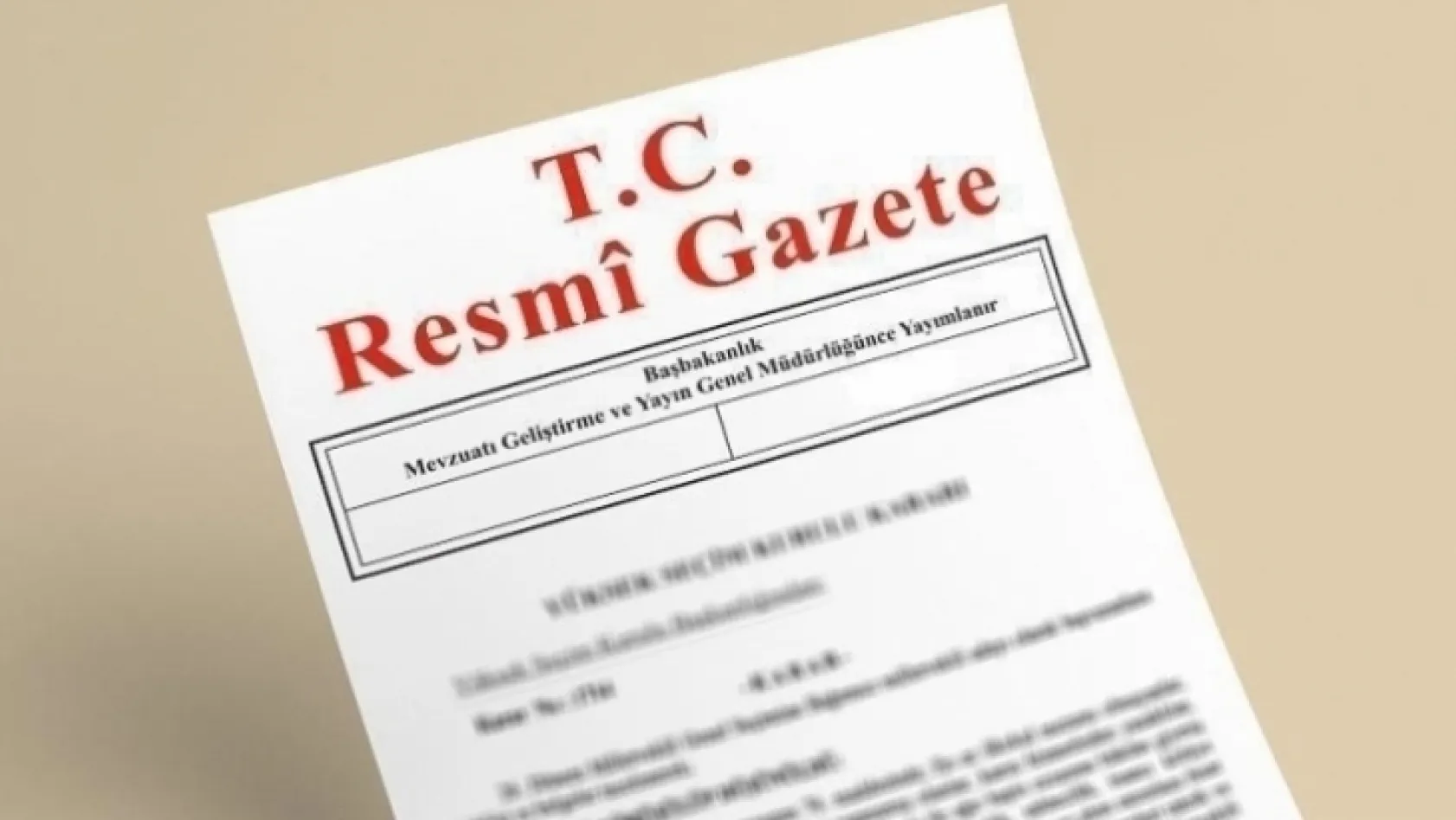Atama kararları Resmi Gazete'de yayımlandı