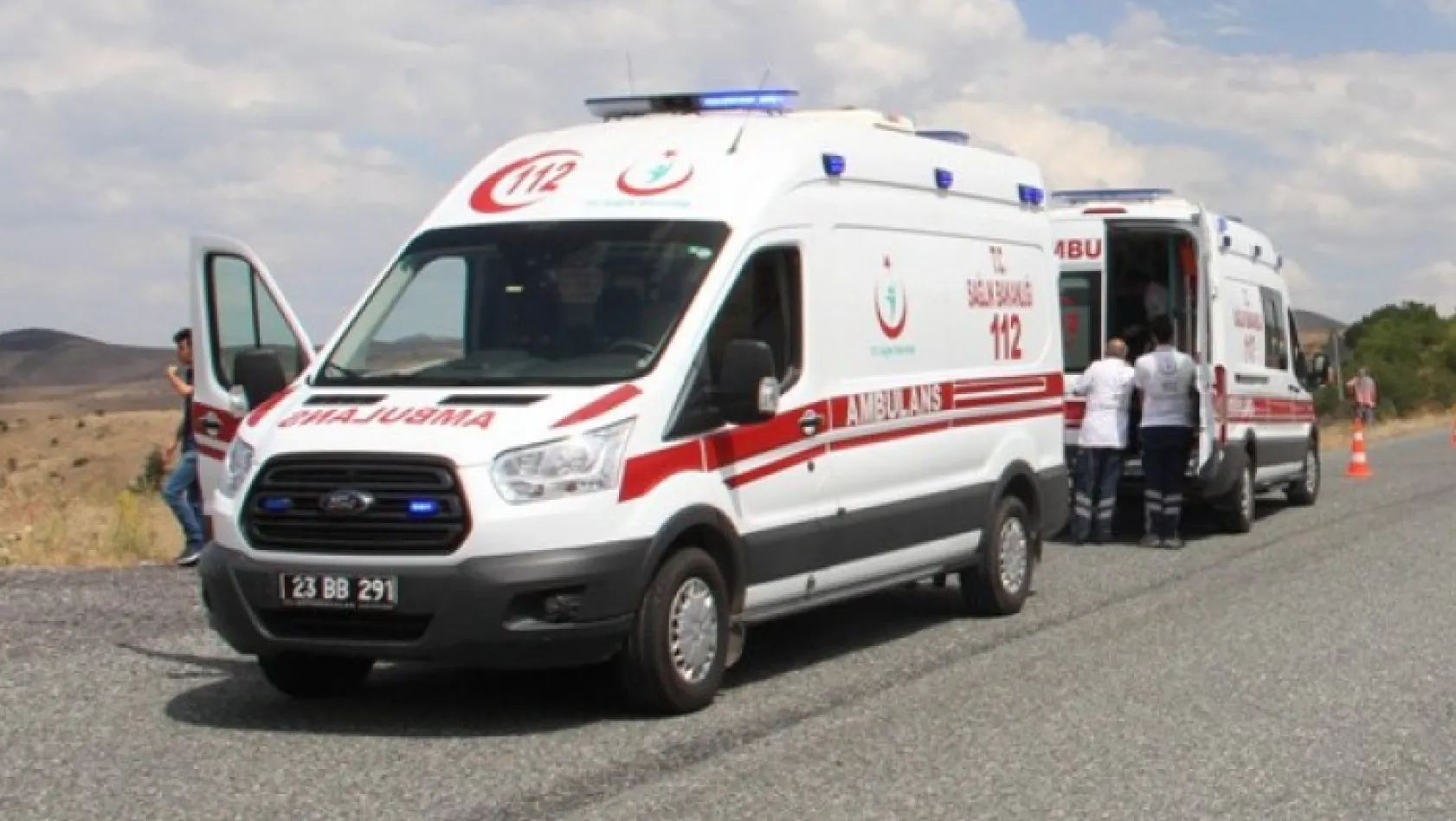 Elazığ-Bingöl karayolunda trafik kazası