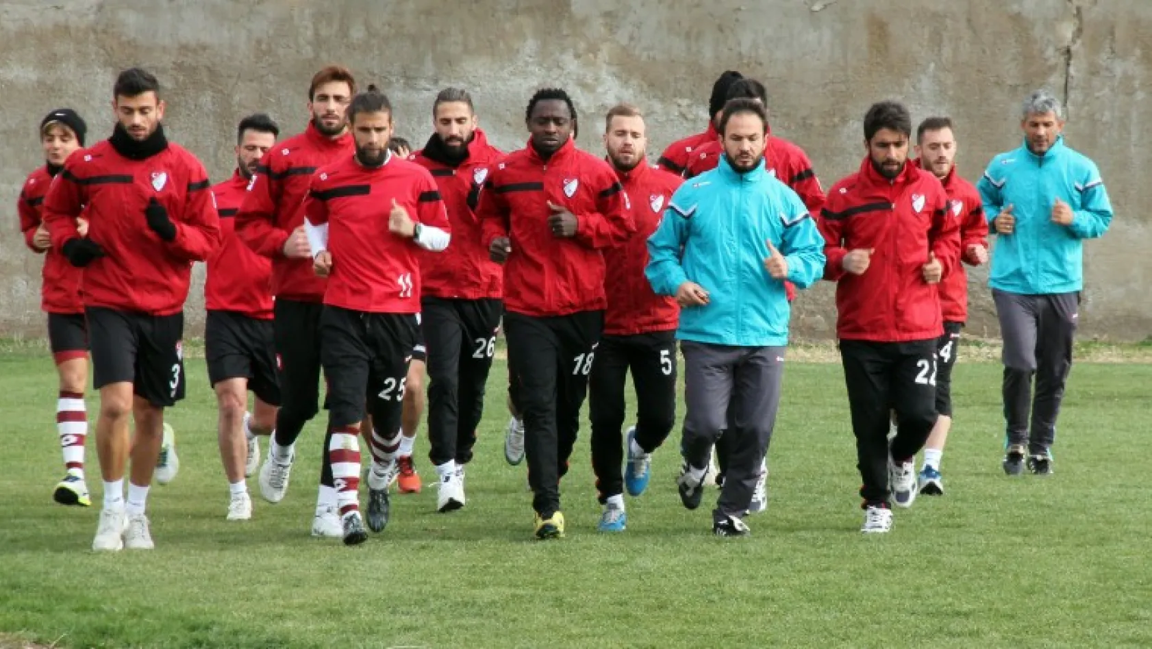 Elazığspor'da Samsunspor maçı hazırlıkları başladı