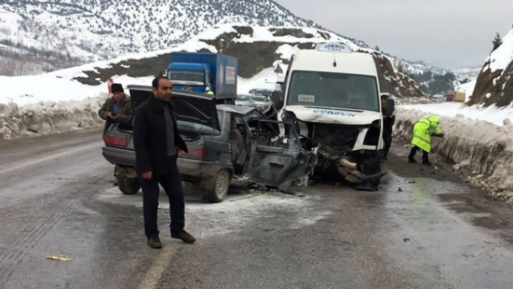 Kahramanmaraş'ta feci kaza: 1 ölü, 6 yaralı