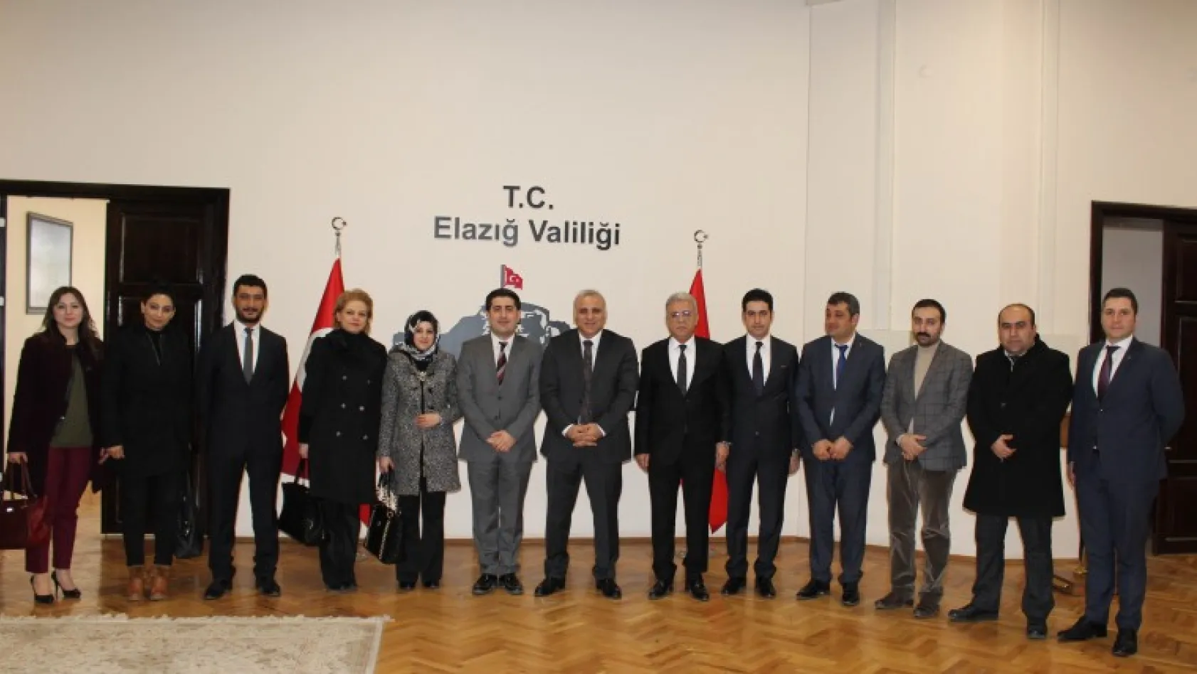 Oteller Birliği Komitesi'nden Vali Zorluoğlu'na ziyaret