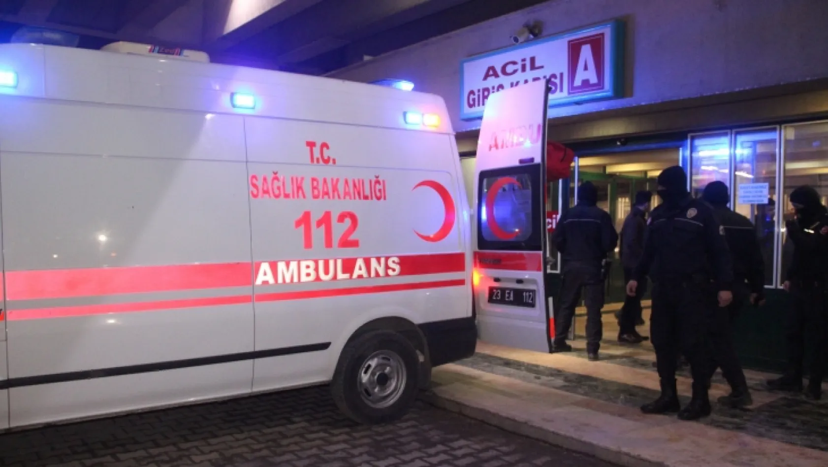 Tunceli'de yaralanan bir asker Elazığ'a getirildi