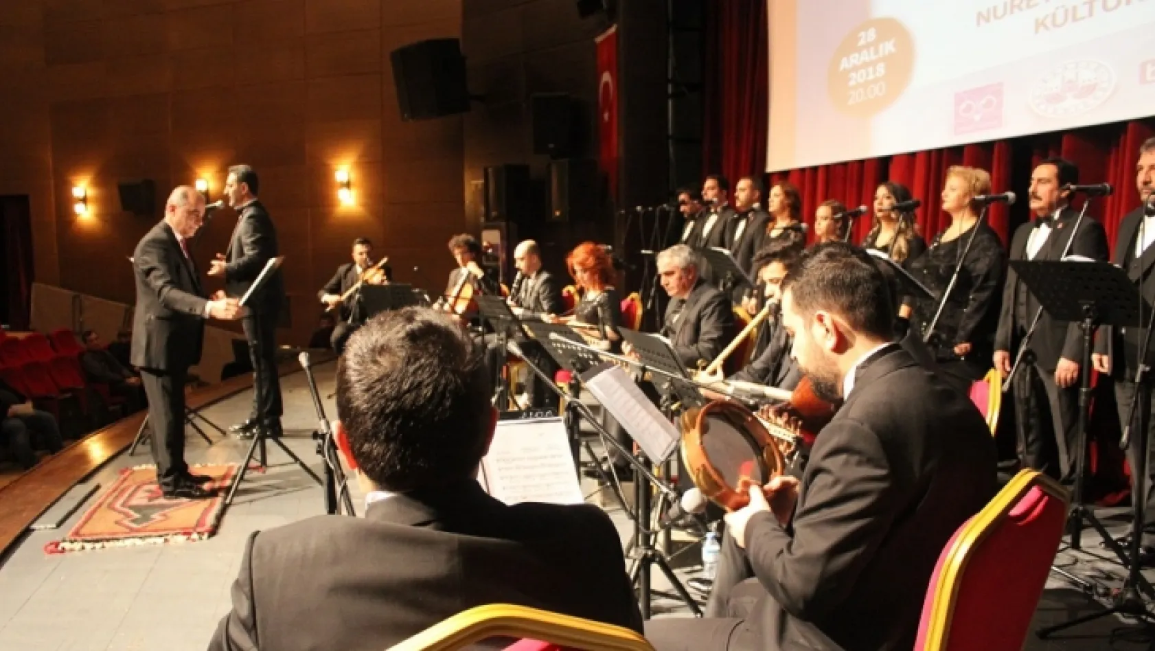 Elazığ'da, 2018 yılının son konseri düzenlendi