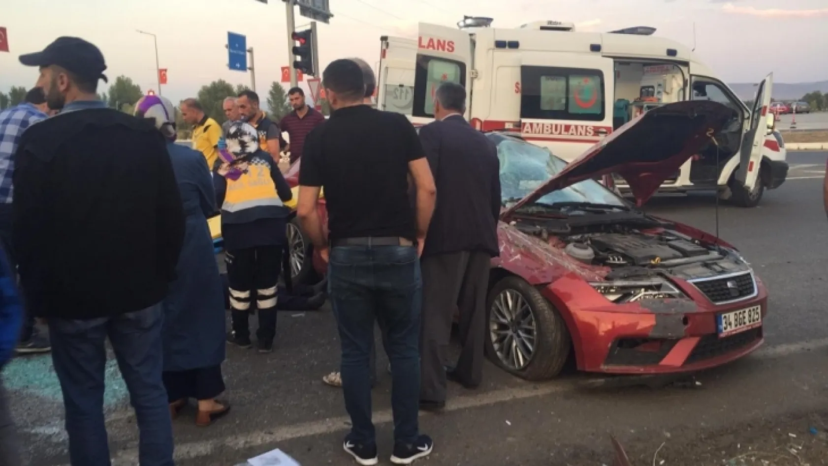 Bingöl'de trafik kazası: 5 Yaralı