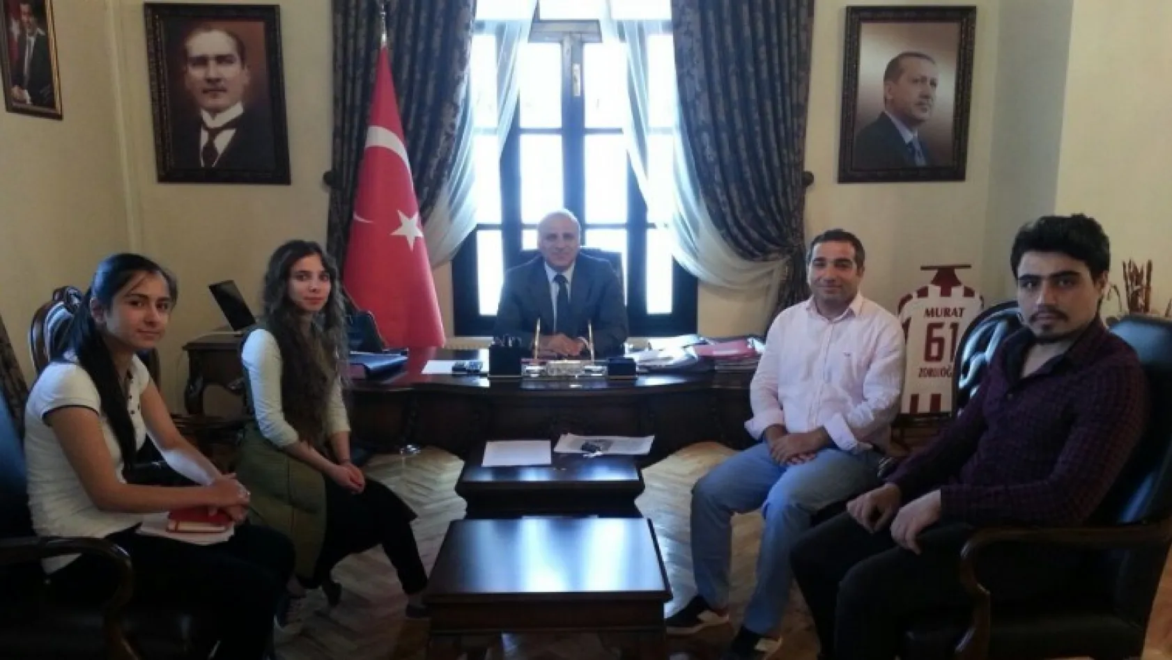 Türkiye Gençlik Konseyi'nden Zorluoğlu'na ziyaret