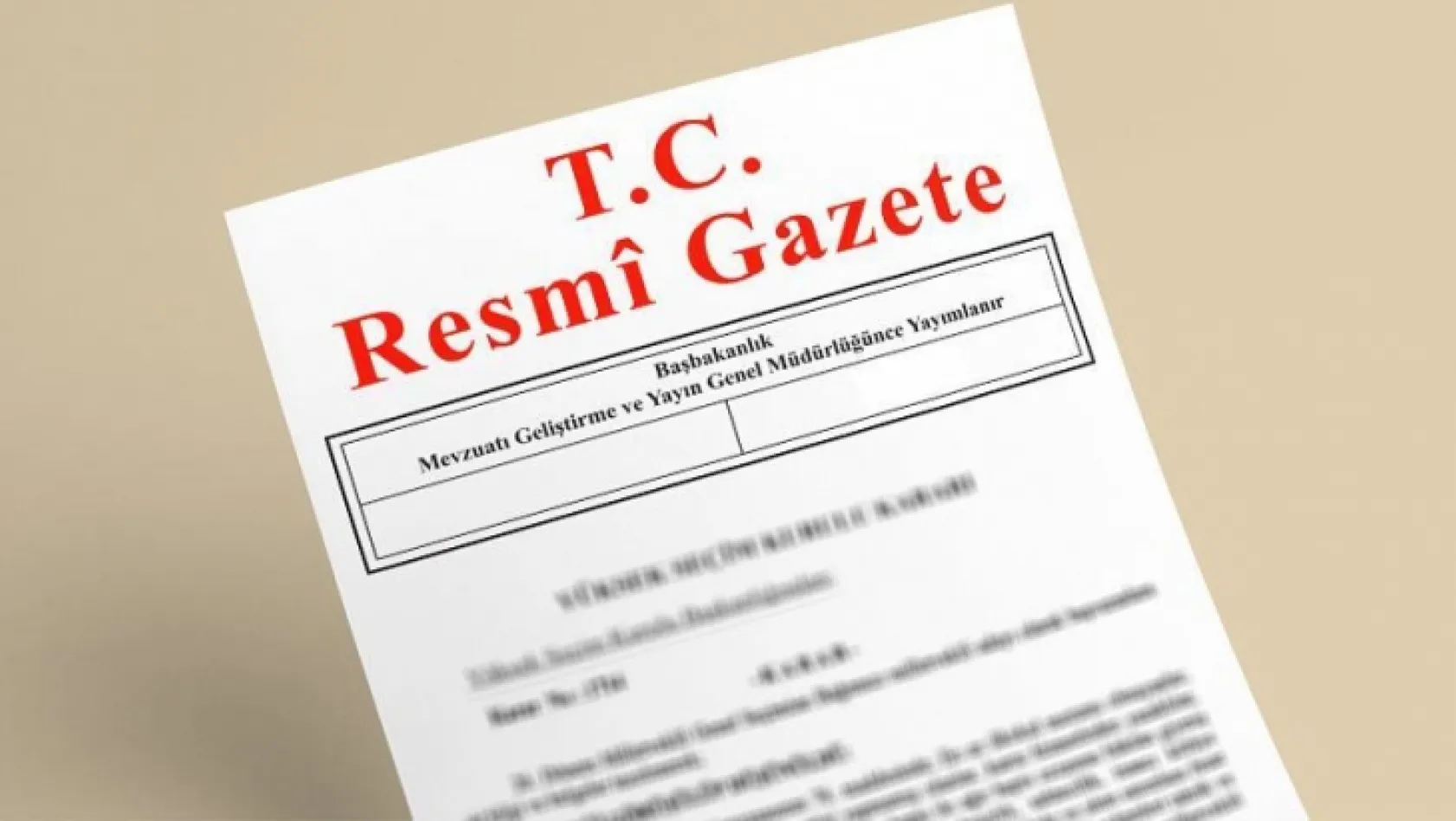 Atama kararı Resmi Gazete'de yayımlandı