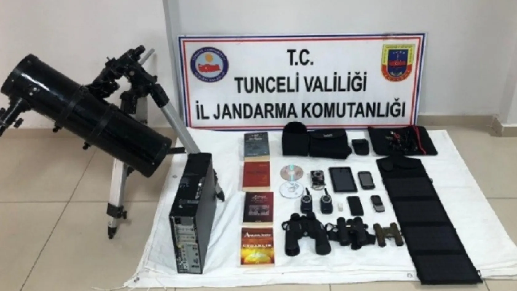 Tunceli'deki terör operasyonu: 5 tutuklama
