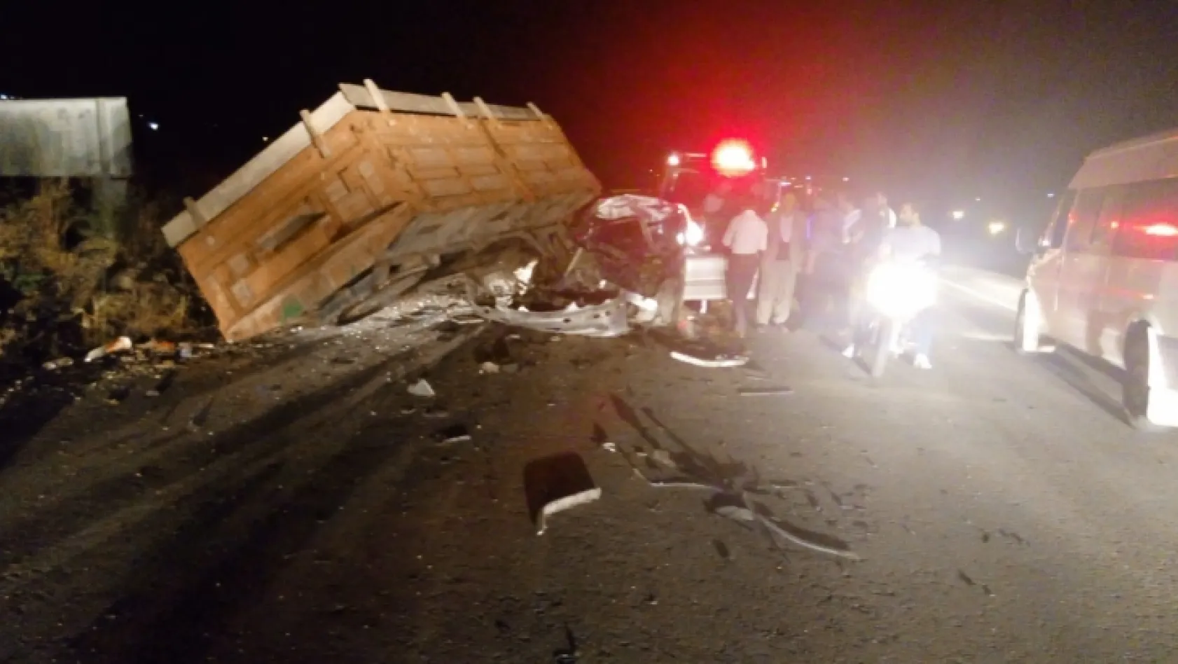 Elazığ-Bingöl yolunda trafik kazası: 1 ölü