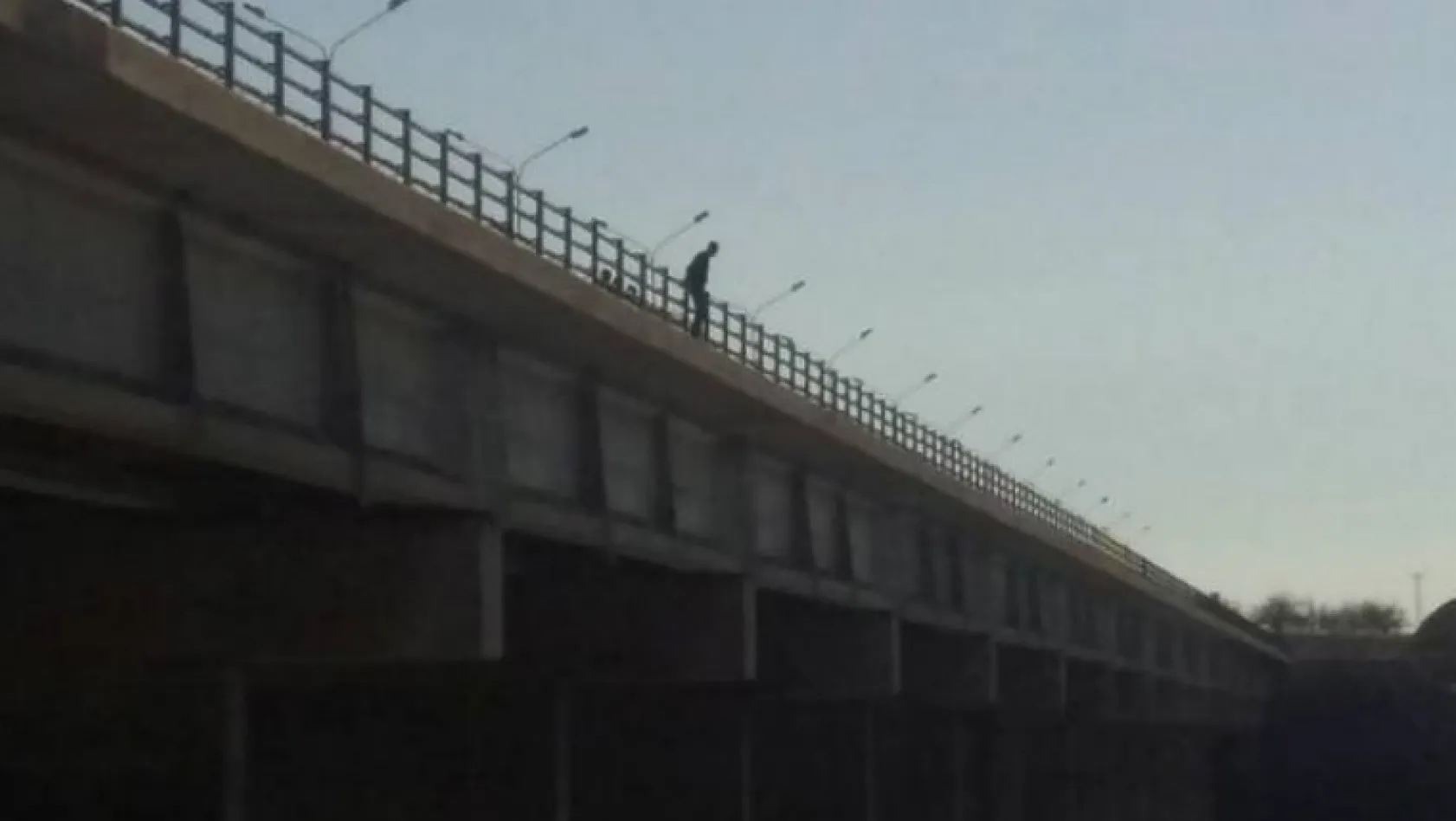 Tohma Köprüsü'nde intihar girişimi