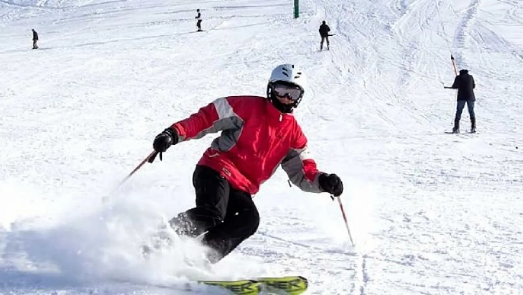 Kayak severler Hazarbaya'ya akın etti