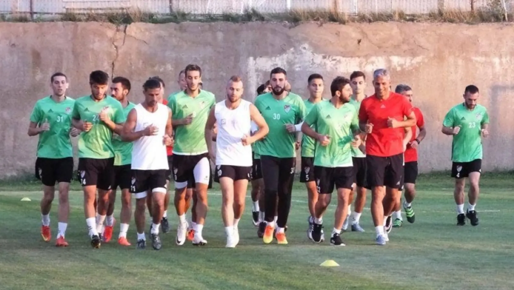 Elazığspor'da Ümraniyespor maçı hazırlıkları başladı