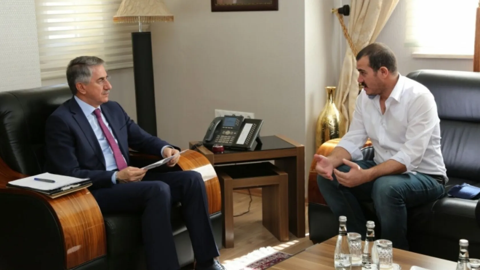 Abdulbasit Özdemir'den Başkan Yanılmaz'a ziyaret