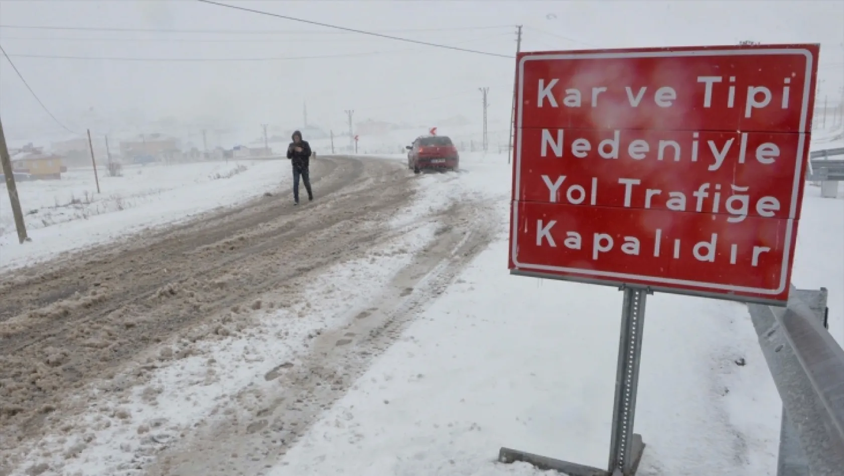 Bingöl-Erzurum yolu kapatıldı