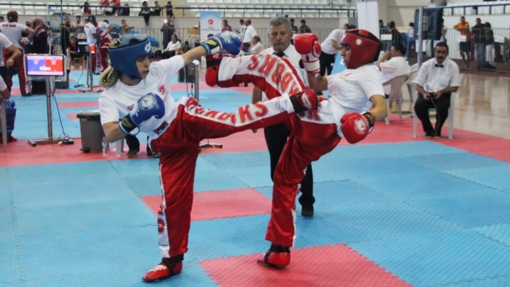 Türkiye Kick Boks Şampiyonası Elazığ'da başladı