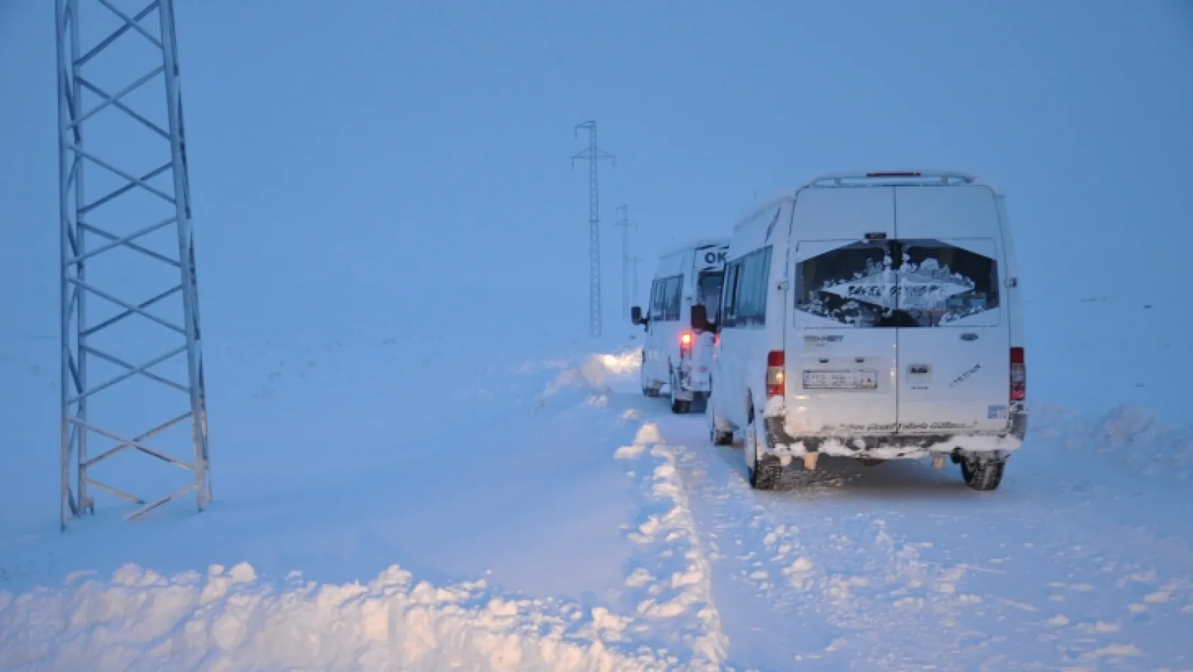 Tunceli'de 67 köy yolu ulaşıma kapalı