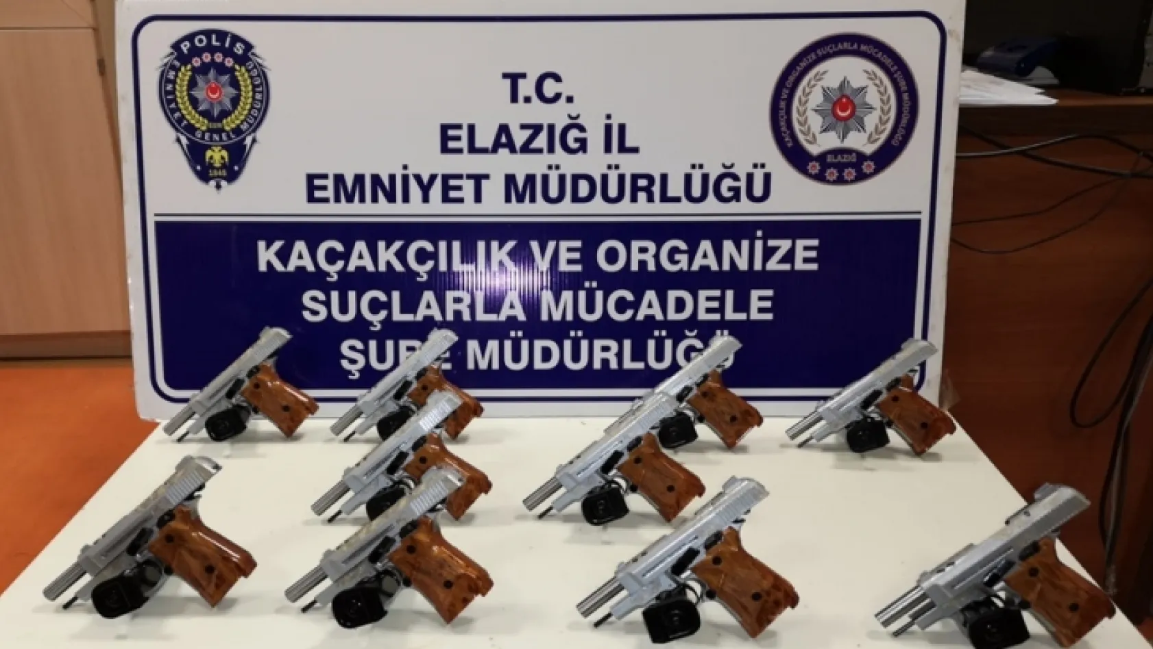 Elazığ'da silah kaçakçılığı operasyonu