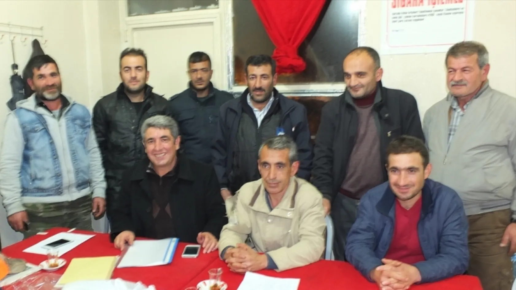Keban Avcılar Derneği Başkanlığı'na Kumaşoğlu seçildi