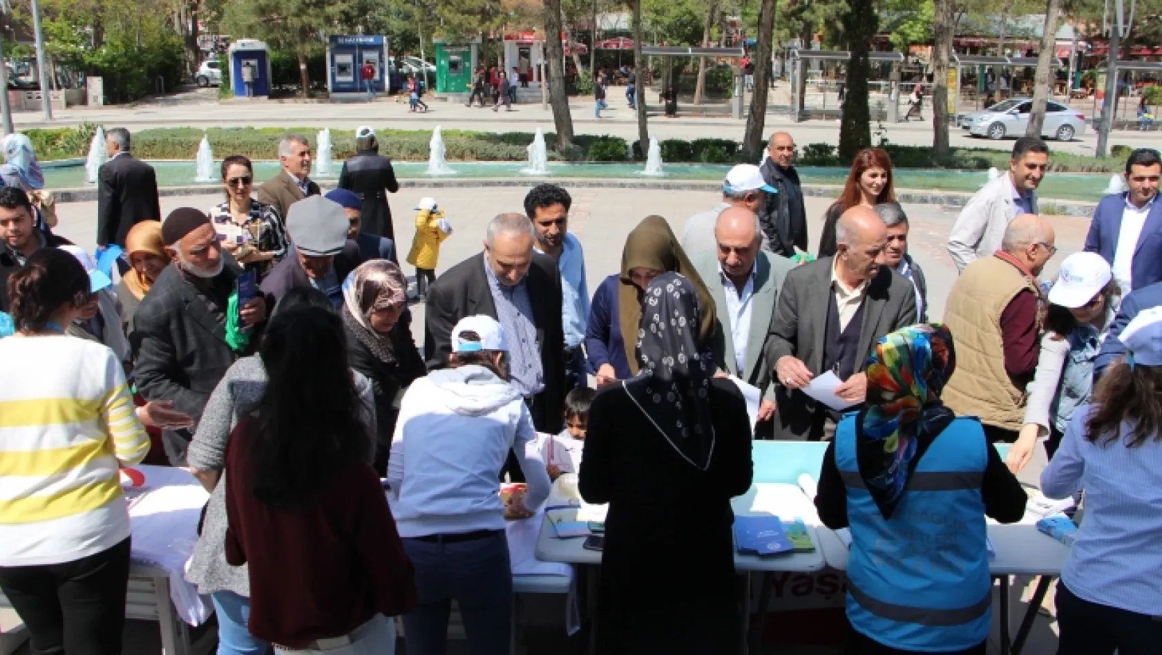 Elazığ'da 'Dünya Sağlık Haftası' etkinliği